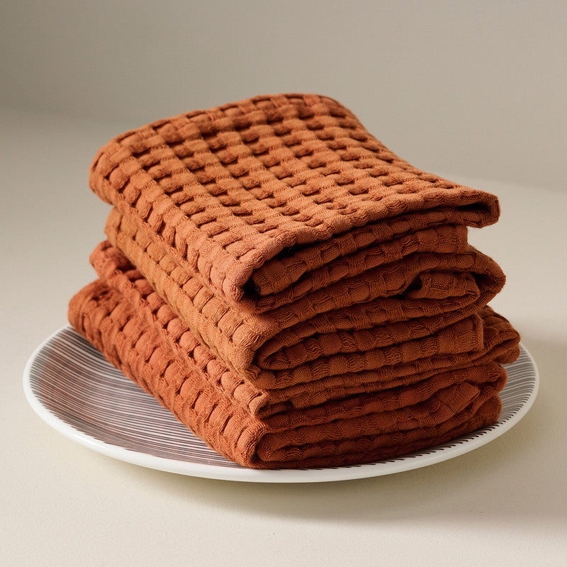 Cotton Bamboo Face Towel | Waffle | Sienna、mySite、camillekostekn