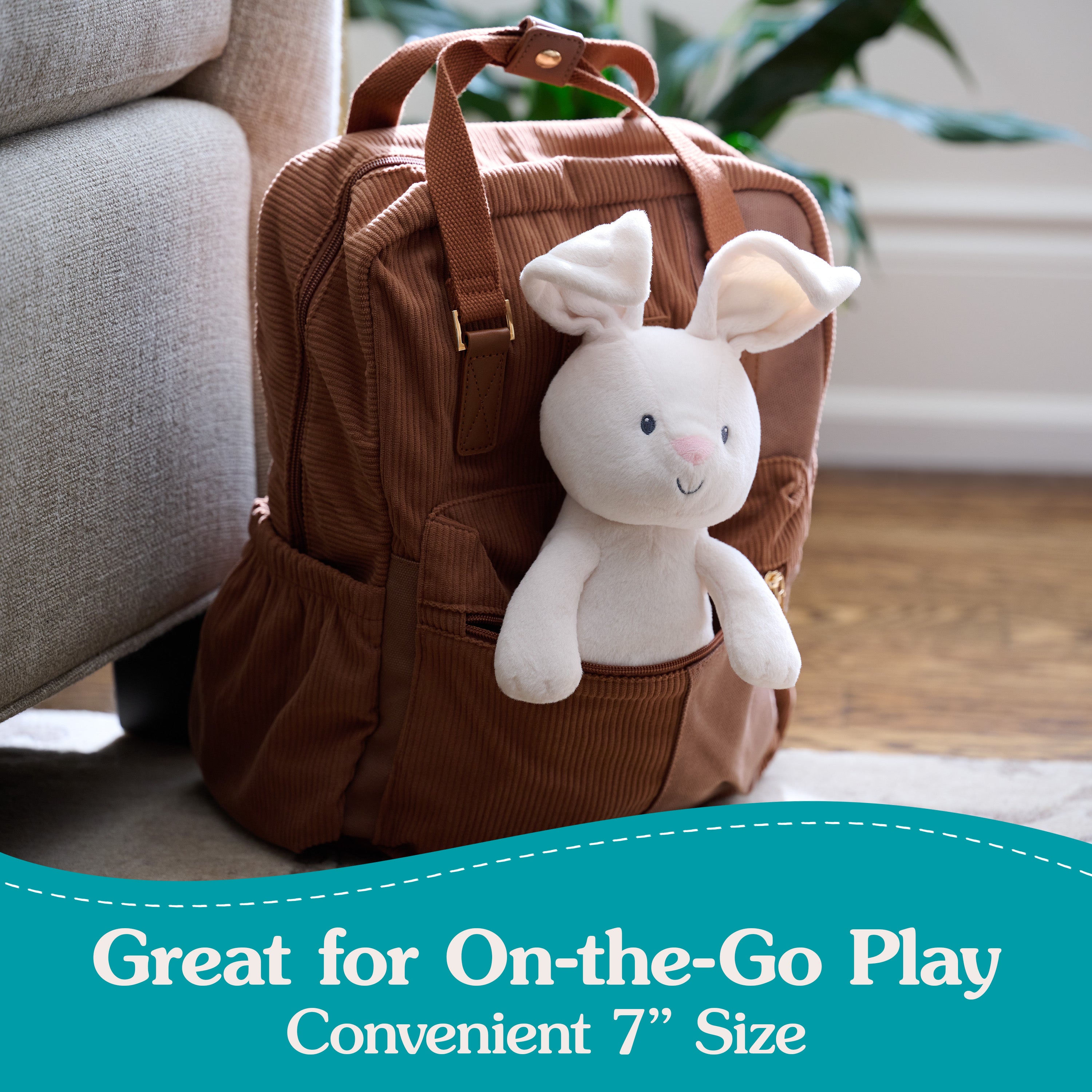 Peek-a-Boo Flora the Bunny, 7 in、mySite、pszhyizbm