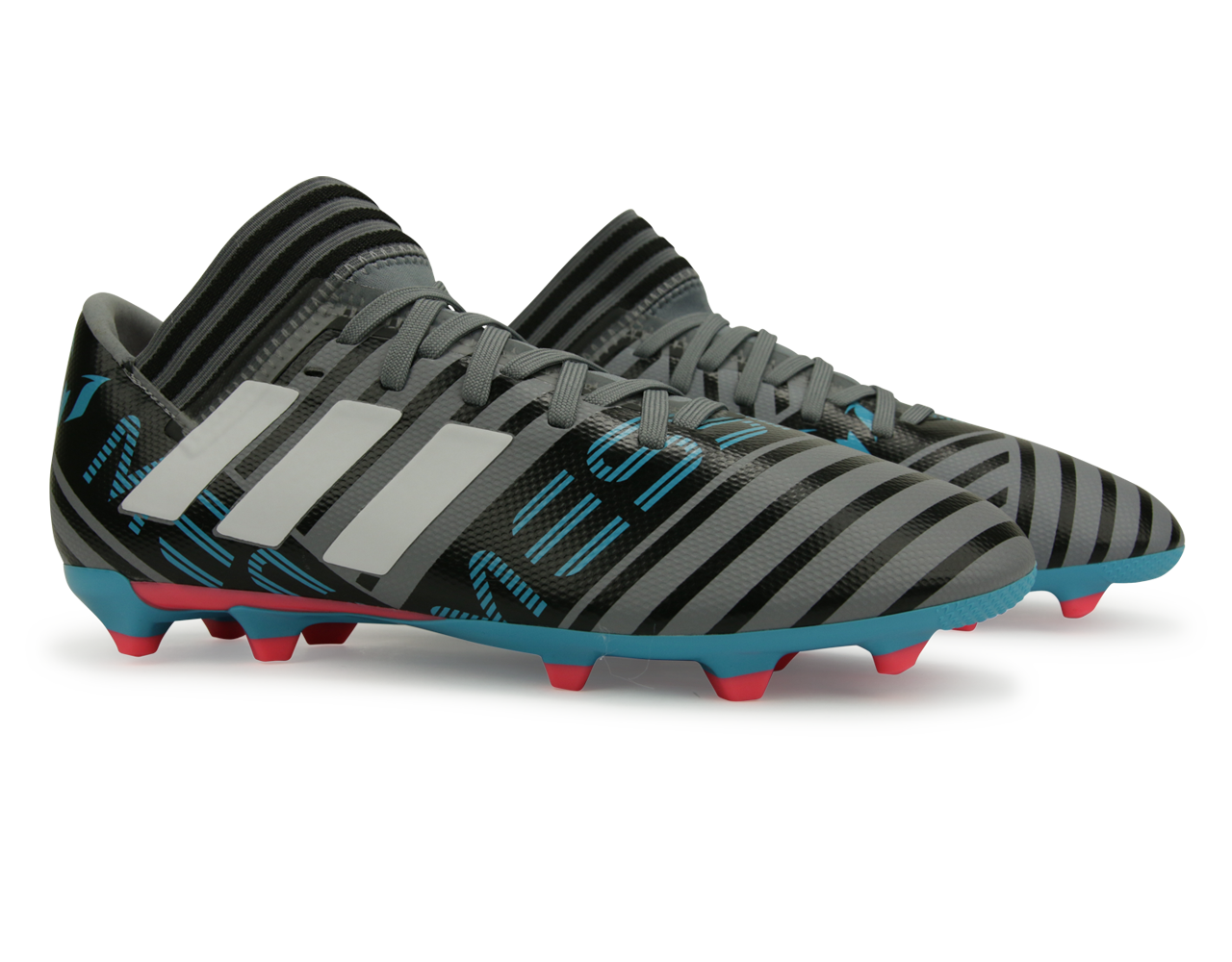 adidas Kids Nemeziz Messi 17.3 FG Grey/White/Core Black、mySite、noshort