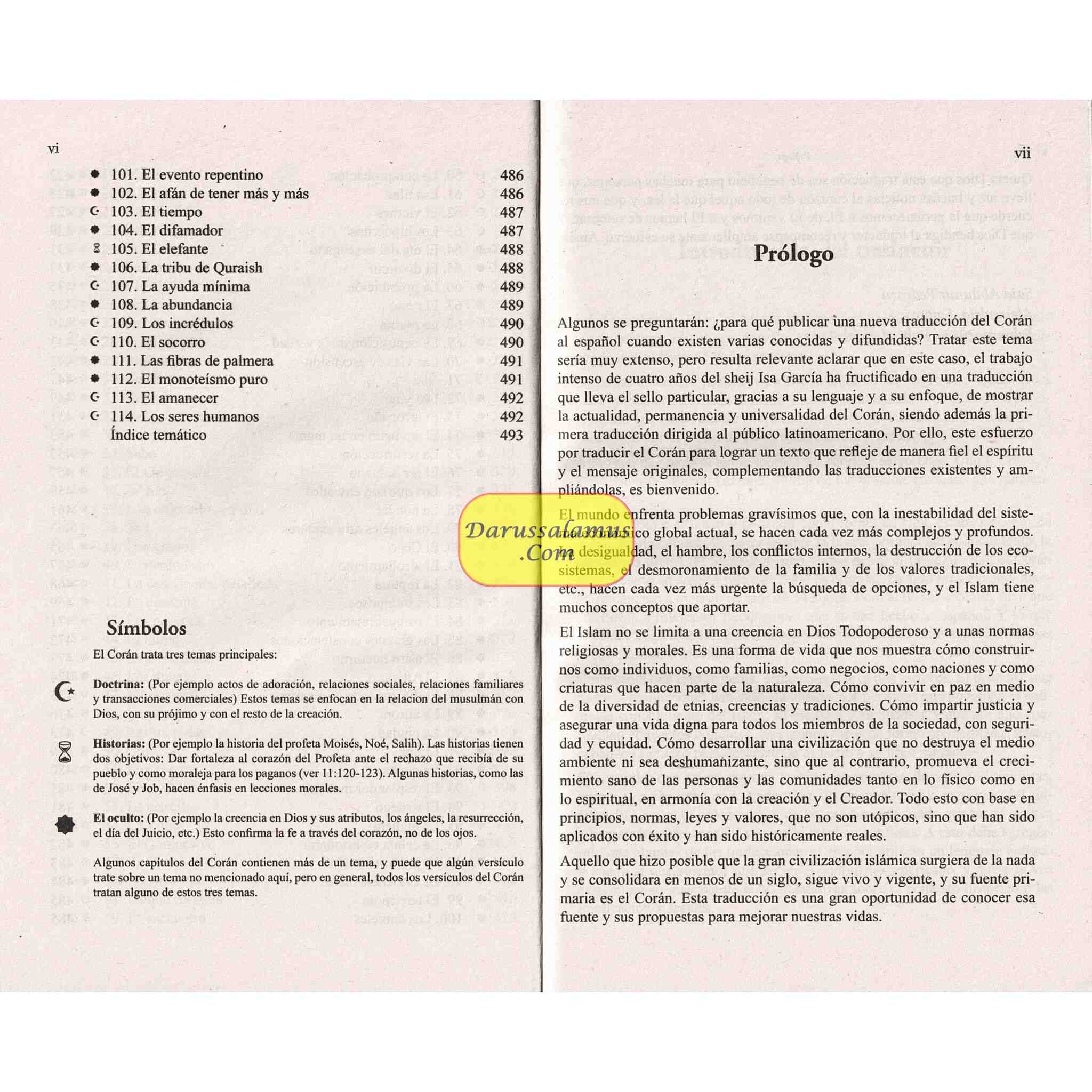 El Coran Esclarecedor,The Clear Quran In Spanish Language by Isa Garcia (Hardcover)、mySite、topwebapps