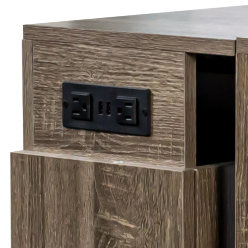 Multifunctional extendable console table、、casual