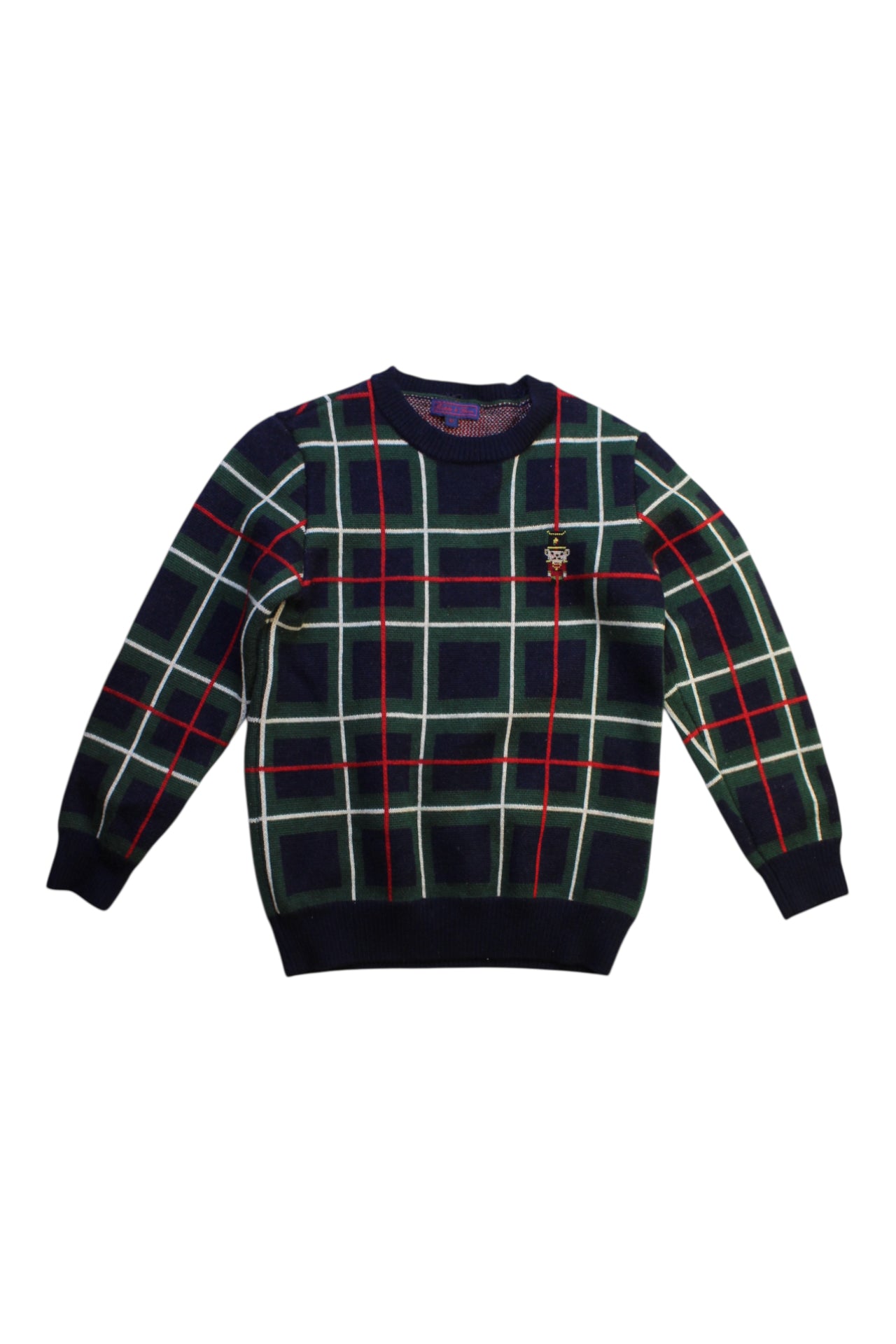 Nicholas & Bears Plaid Crewneck Sweatshirt Size 6T、mySite、g9winljtr
