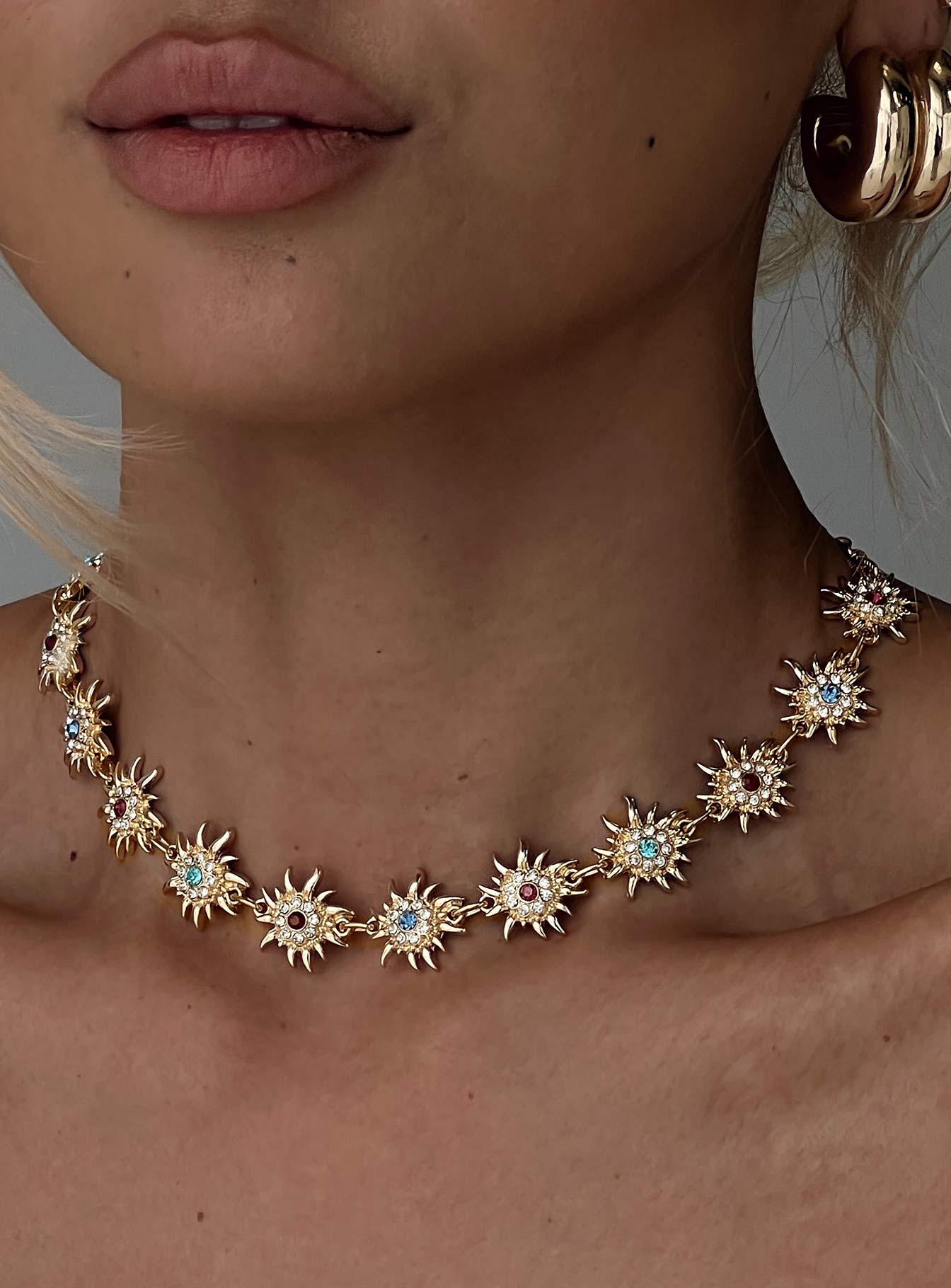 Carlisha Necklace Gold、mySite、solidvoid