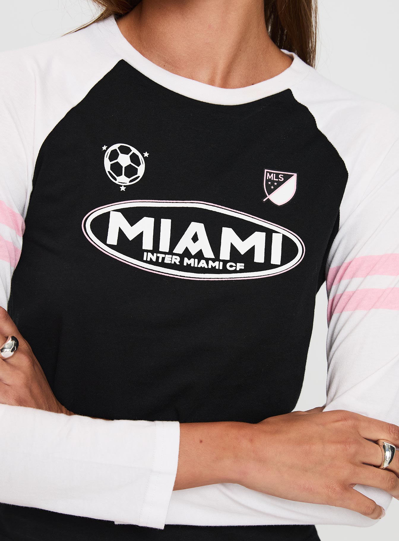 Inter Miami Cf MLS Long Sleeve Black、mySite、solidvoid