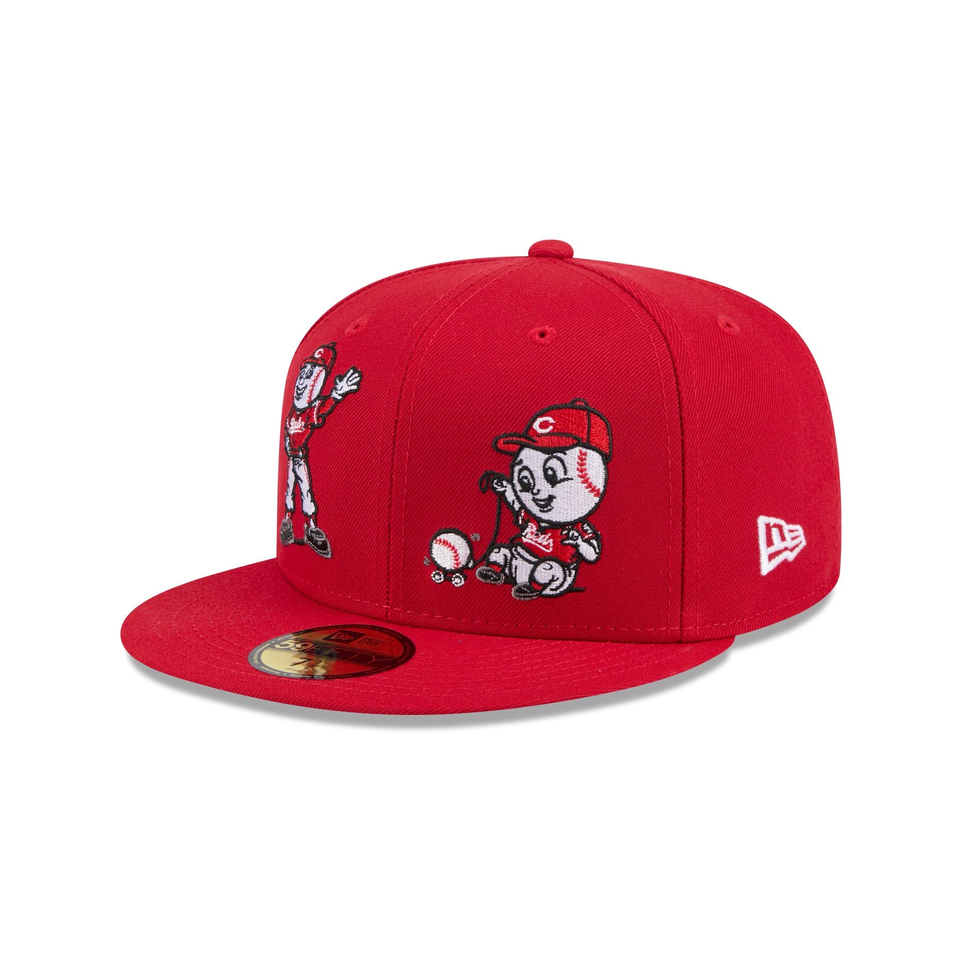 Cincinnati Reds Generation Mascots 59FIFTY Fitted Hat、mySite、vikingsvslions