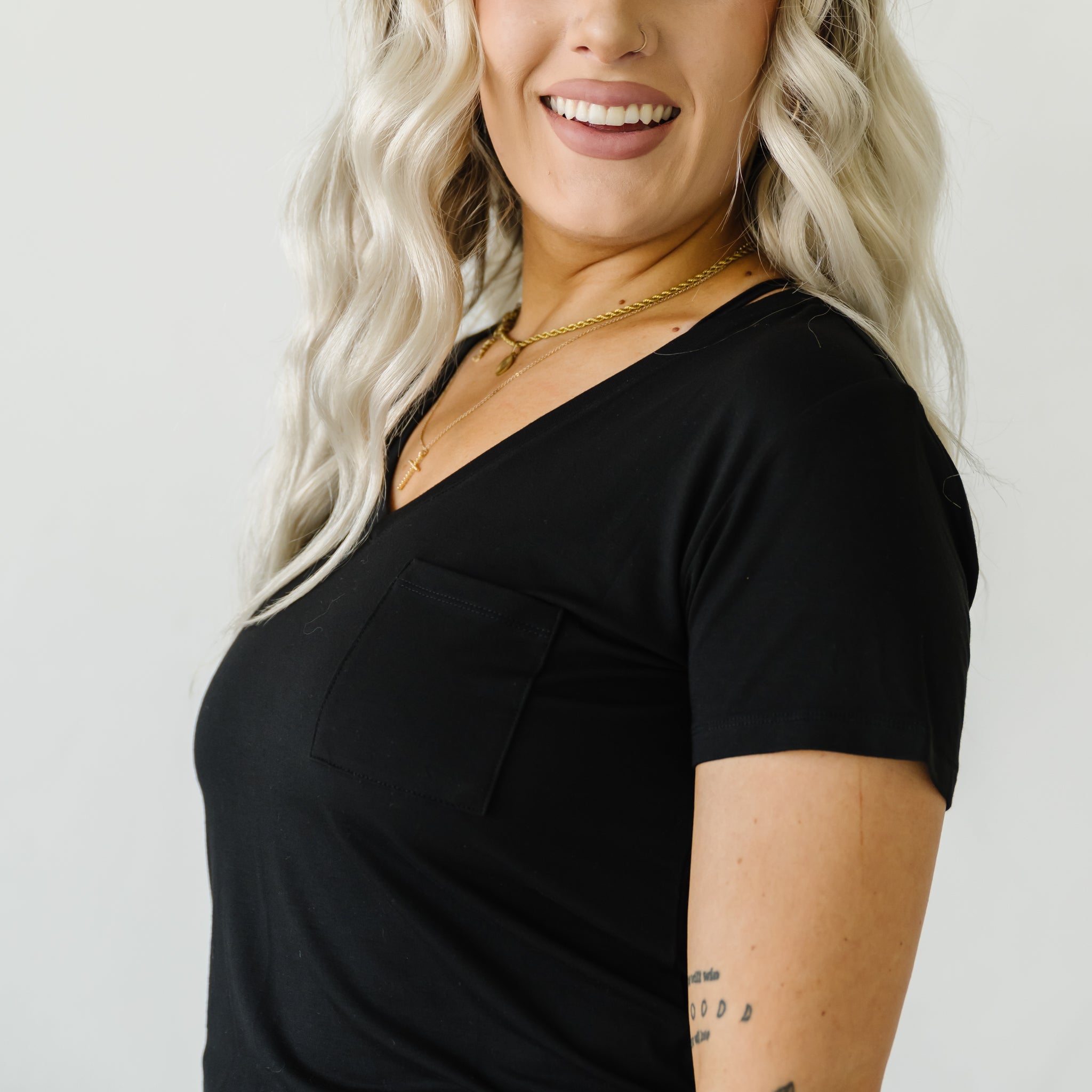  Black Women's Perfect Pocket Tee、mySite、layawaytickets