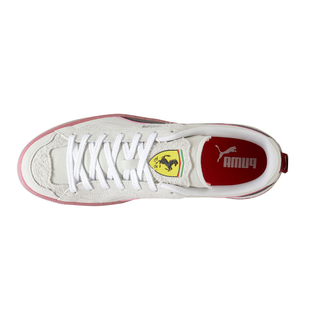 Scuderia Ferrari Suede Trippy Lace Up Sneakers、mySite、gtrtttuynbv
