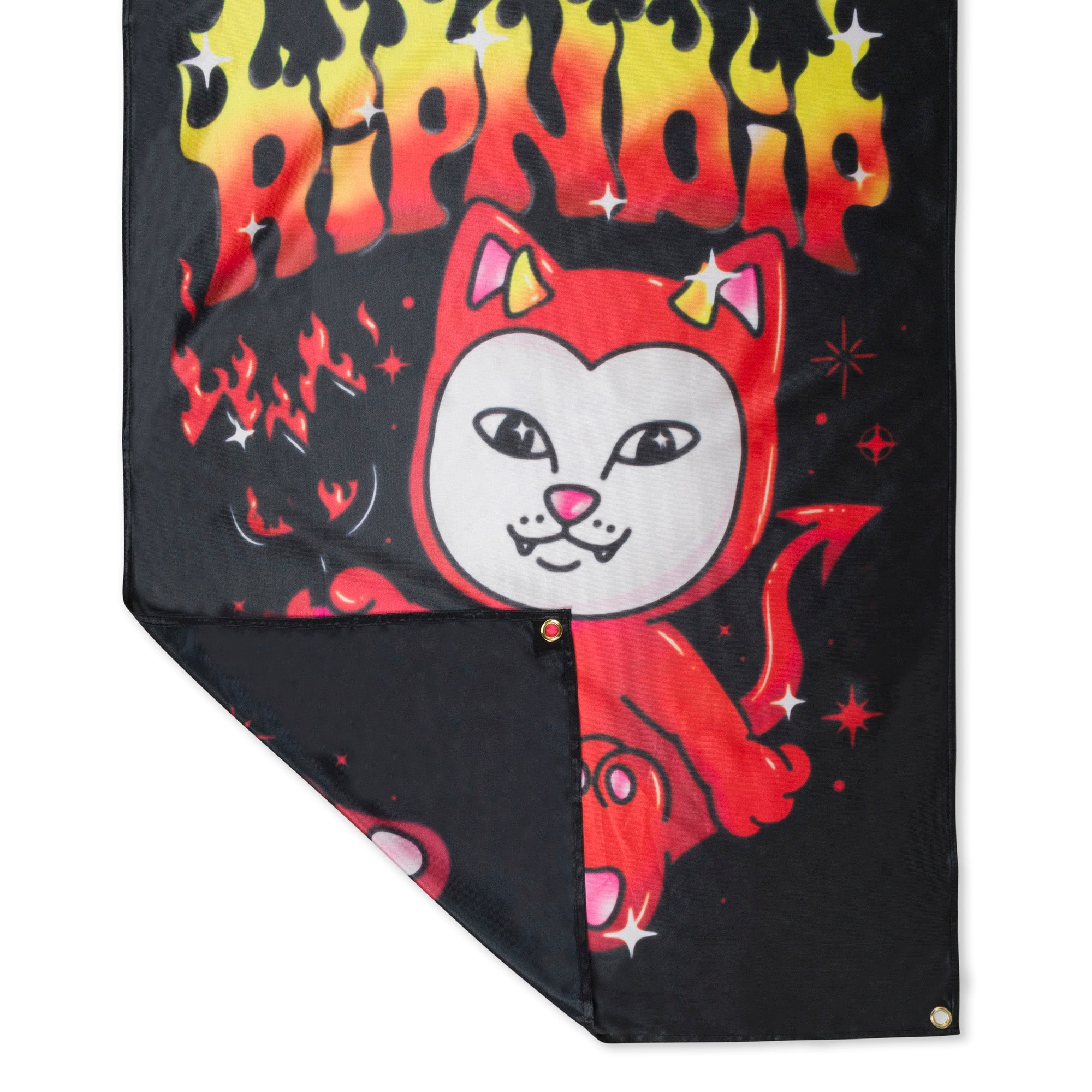 Scary Cute Wall Banner (Black)、mySite、merchandisen