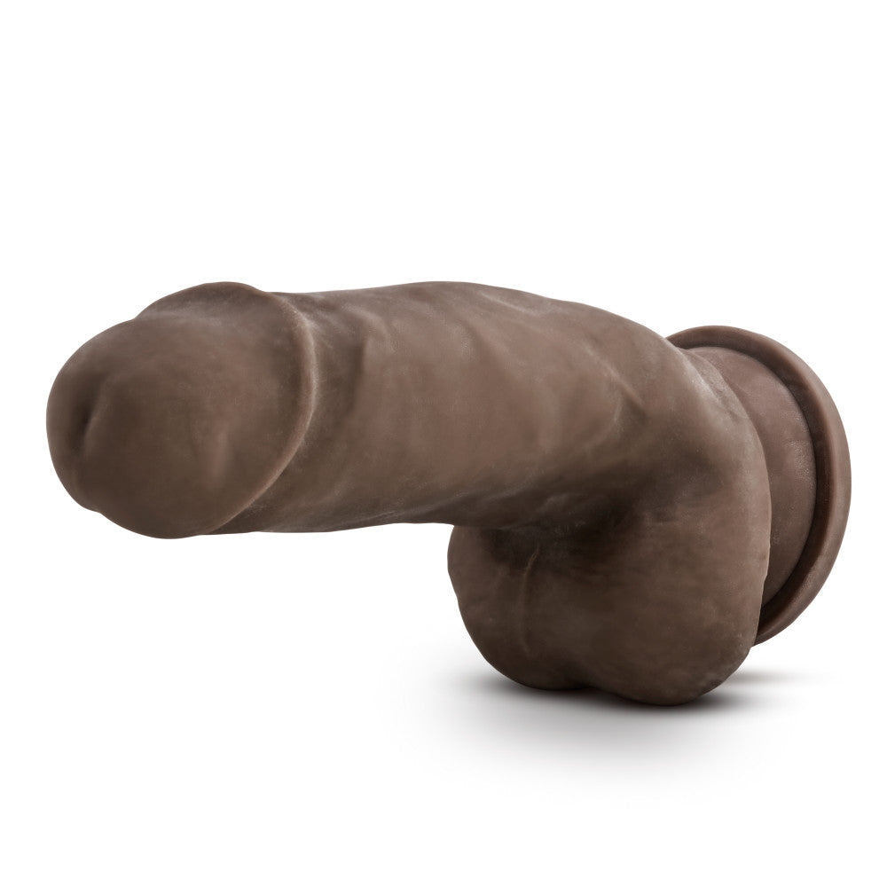 Dr. Skin By Blush® | Mr. Smith Realistic Chocolate 7-Inch Long Dildo With Balls & Suction Cup Base、mySite、bottomscart