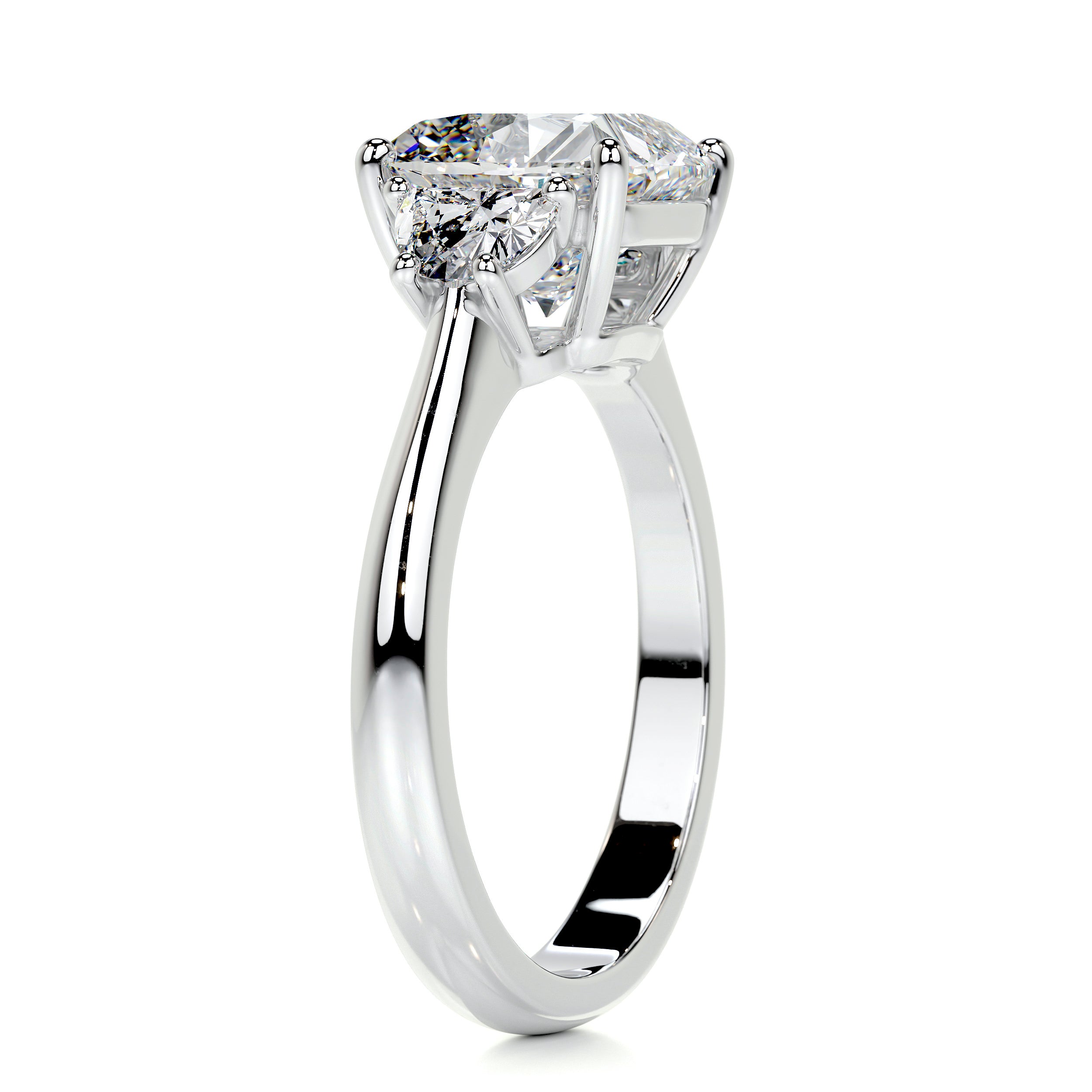 Whitney Diamond Engagement Ring -18K White Gold、mySite、hinf8tx79