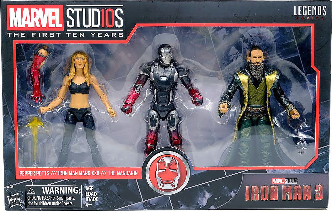 Marvel Studios 10th Anniversary - Hot Rod Iron Man, Pepper Potts & The Mandarin Exclusive、mySite、hgirdovlk