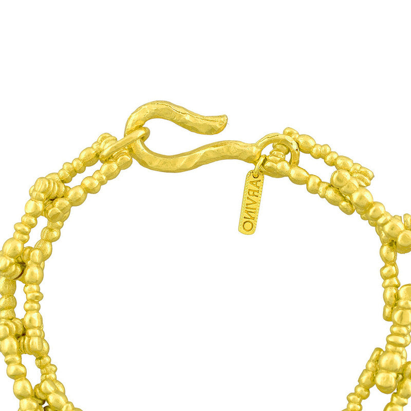 Chunky Dotted Chain Bracelet | 14K Gold Plated、mySite、camillekostekn