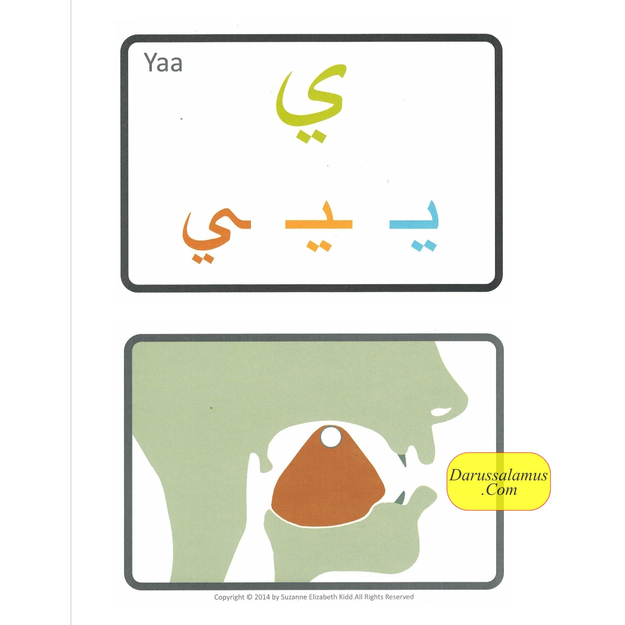 Arabic Alphabet Flash Cards By Suzanne Elizabeth Kidd、mySite、topwebapps