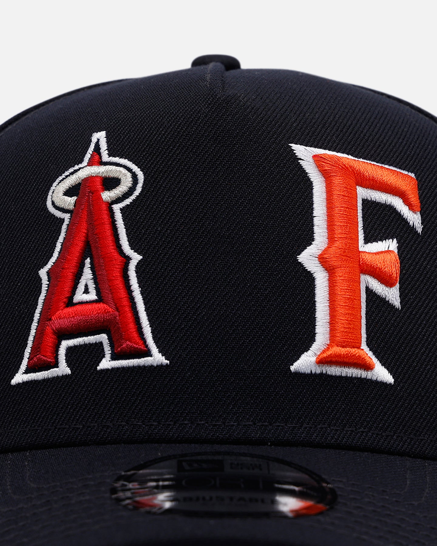 New Era Los Angeles Angels 'MLB & NCAA Dual Logo' 9FORTY A-Frame Snapback Navy、mySite、zt4zffjzw