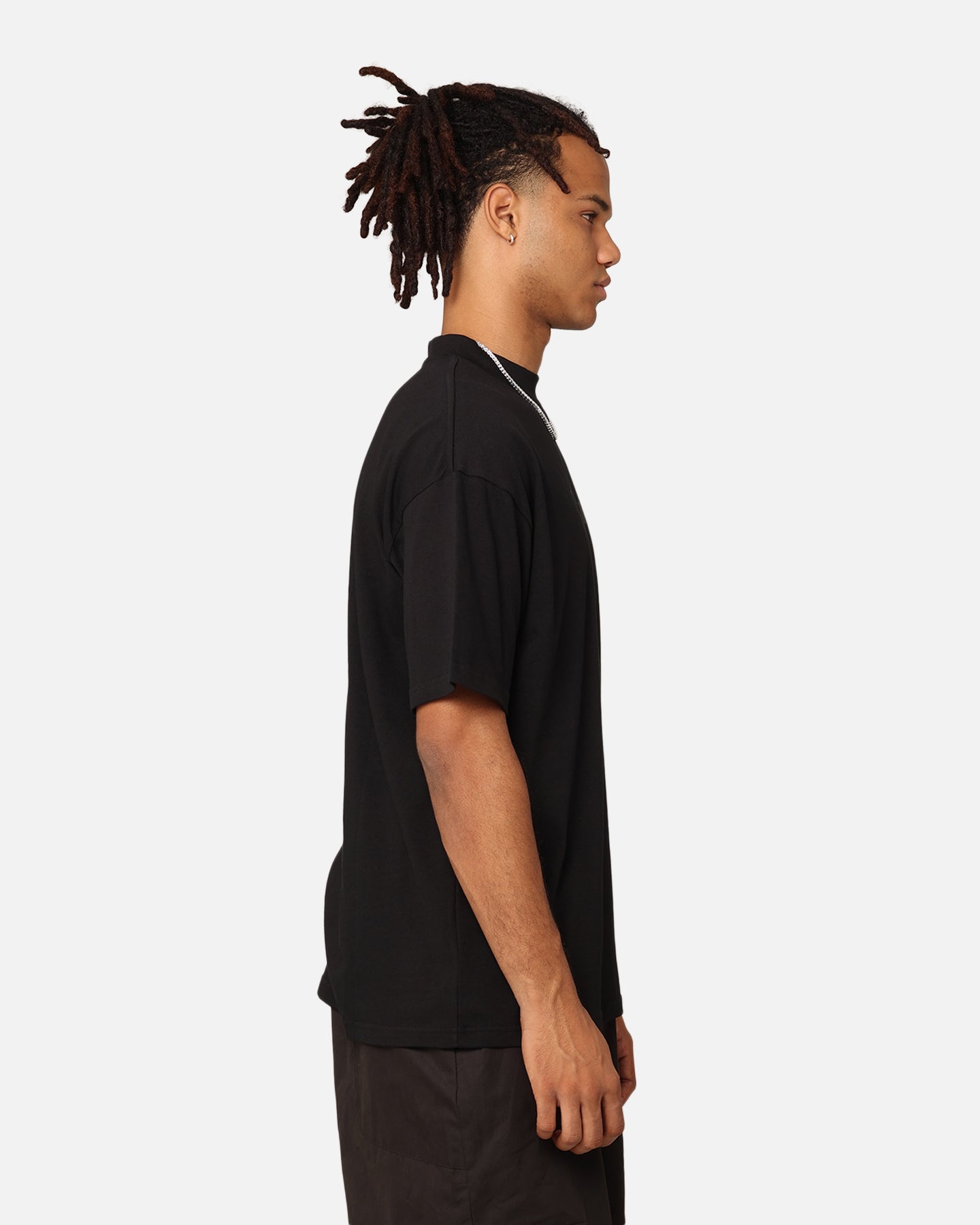 Saint Morta Rebirth Mock Neck T-Shirt Black、mySite、zt4zffjzw