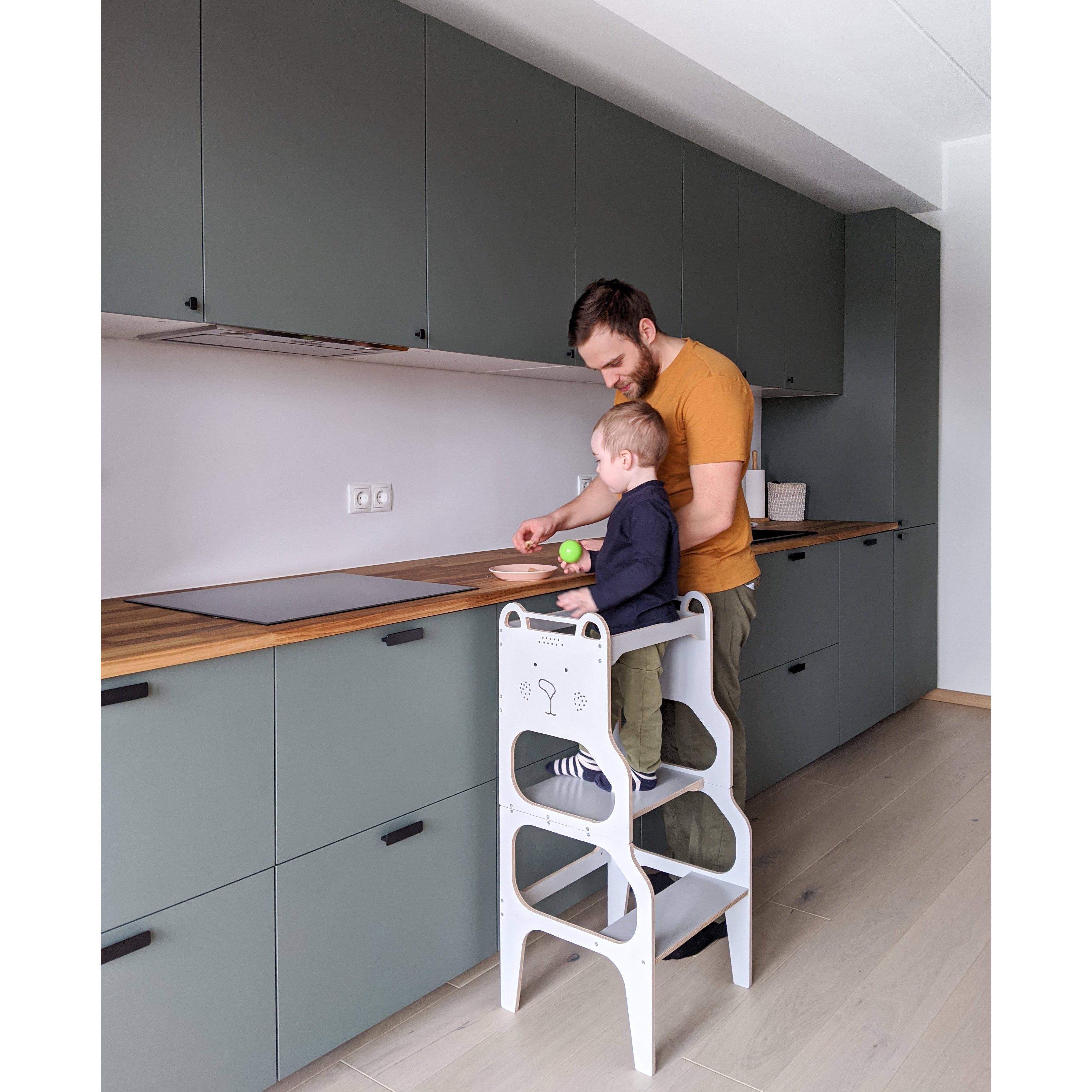 Wooden Teddy Multi-Function Kids Chair Table Learning Tower、mySite、gigharbornorthrealestate