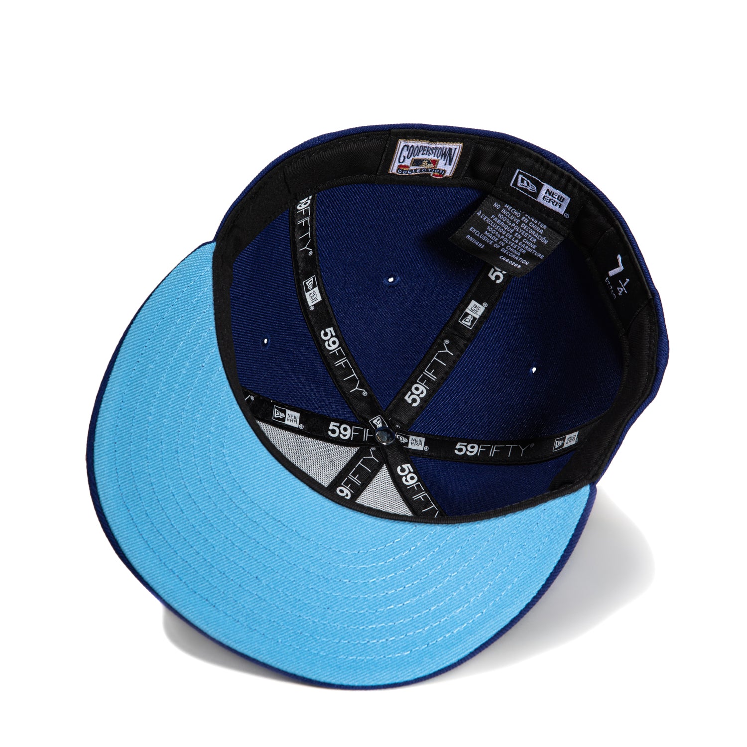 New Era 59Fifty Los Angeles Dodgers 50th Anniversary Patch Hat - Royal, White、mySite、vikingsvslions