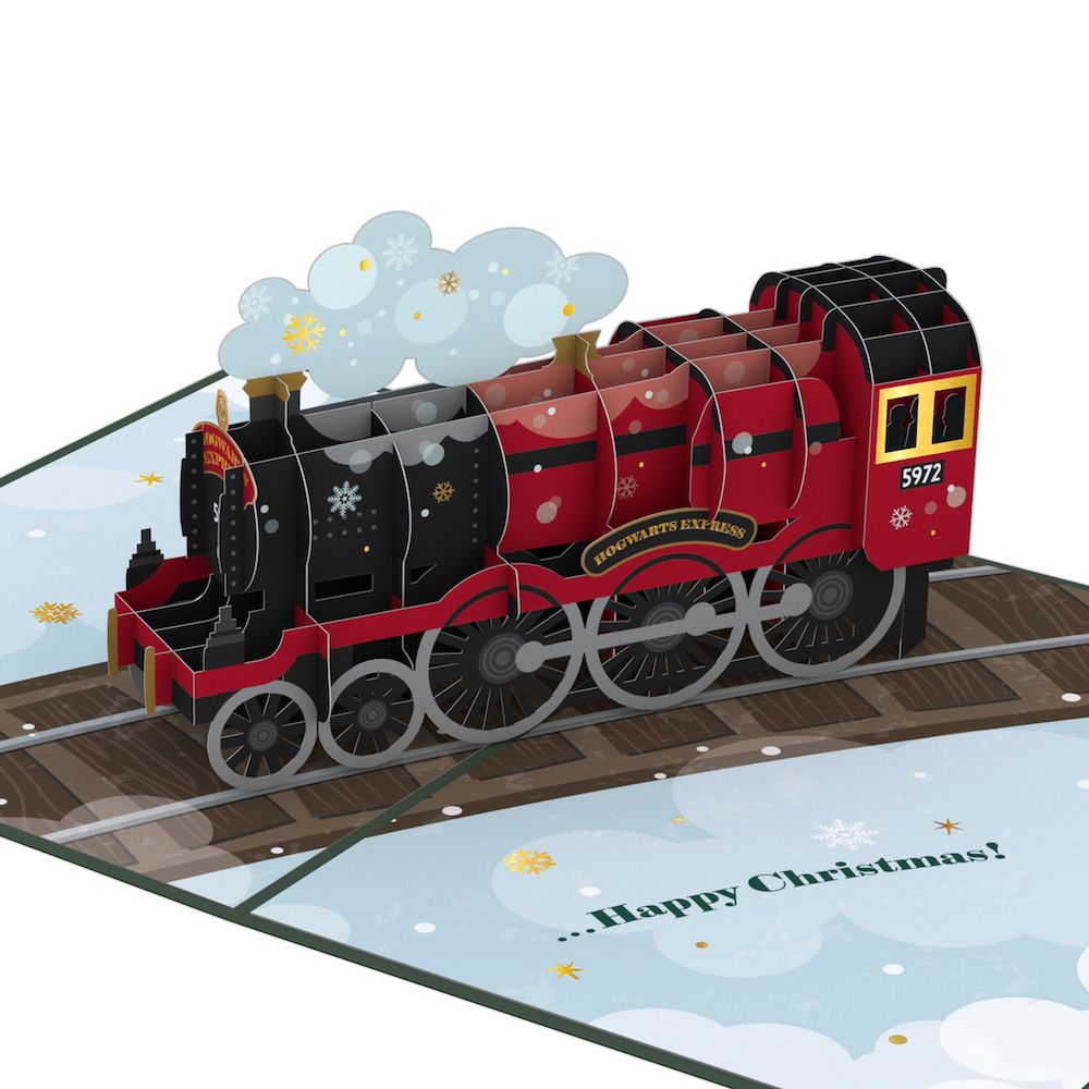 Harry Potter™ Holiday Hogwarts™ Express Pop-Up Card、mySite、solidvoid