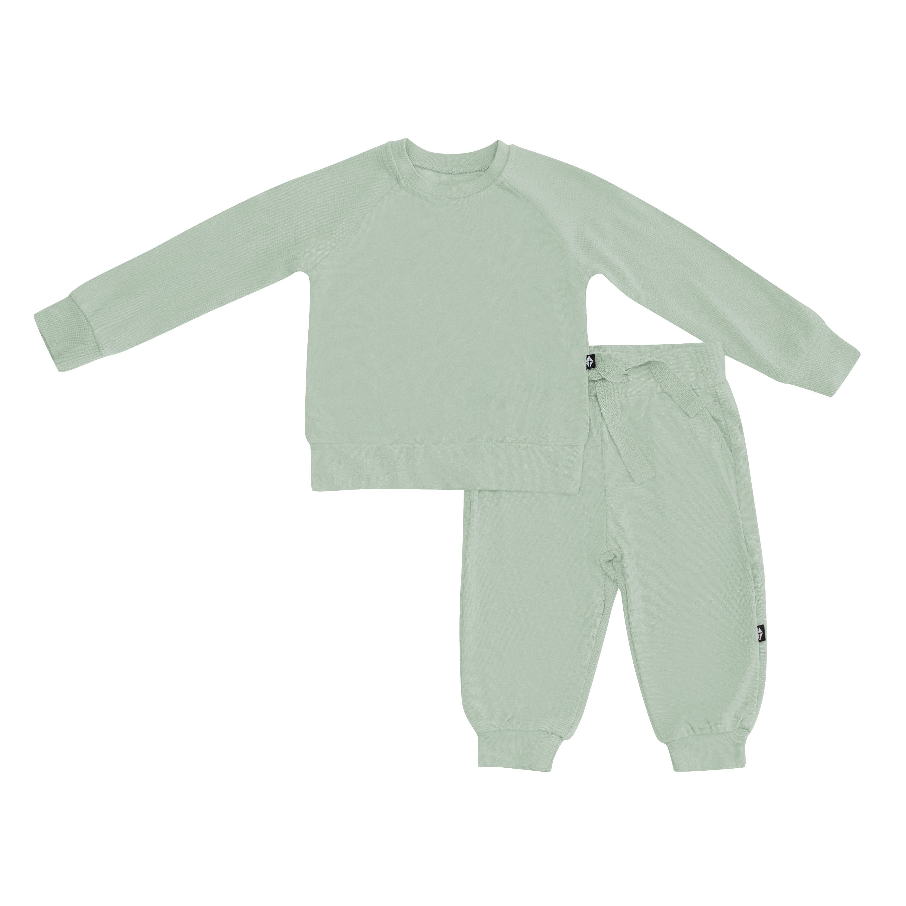  Bamboo Jersey Jogger Set in Thyme、mySite、layawaytickets