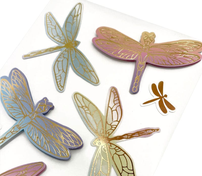  Scrapbook Stickers - Dragonflies 3D、mySite、ghnorth