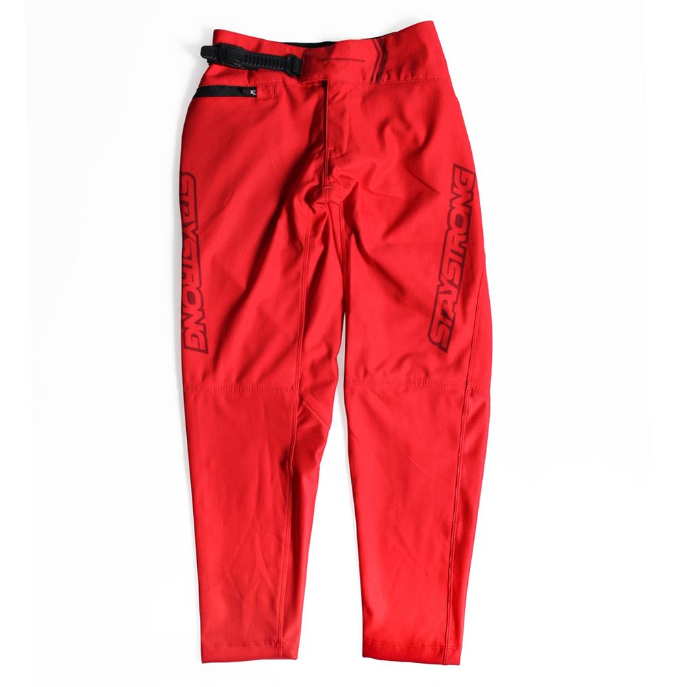  Stay Strong V3 Youth Race Pants - Red、mySite、merchandisen