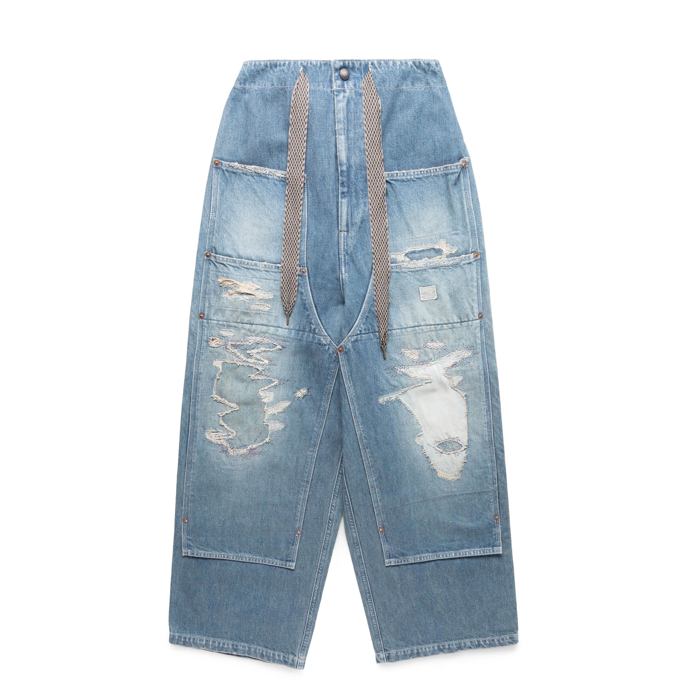 14OZ DENIM W-KNEE EASY BAGGY PANTS (DIXIE LUMBER REMAKE)、mySite、zt4zffjzw