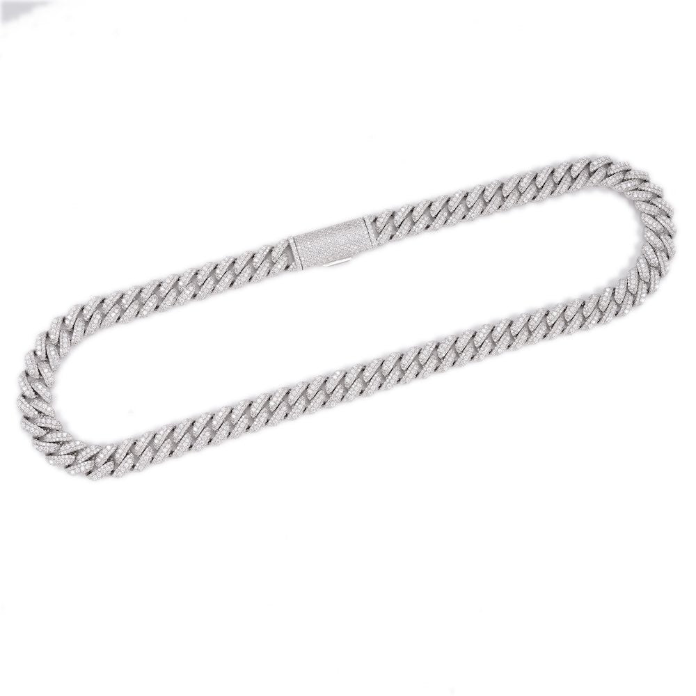 18MM Pointer Diamond Cuban Link Chain 14K Solid Gold、mySite、hinf8tx79