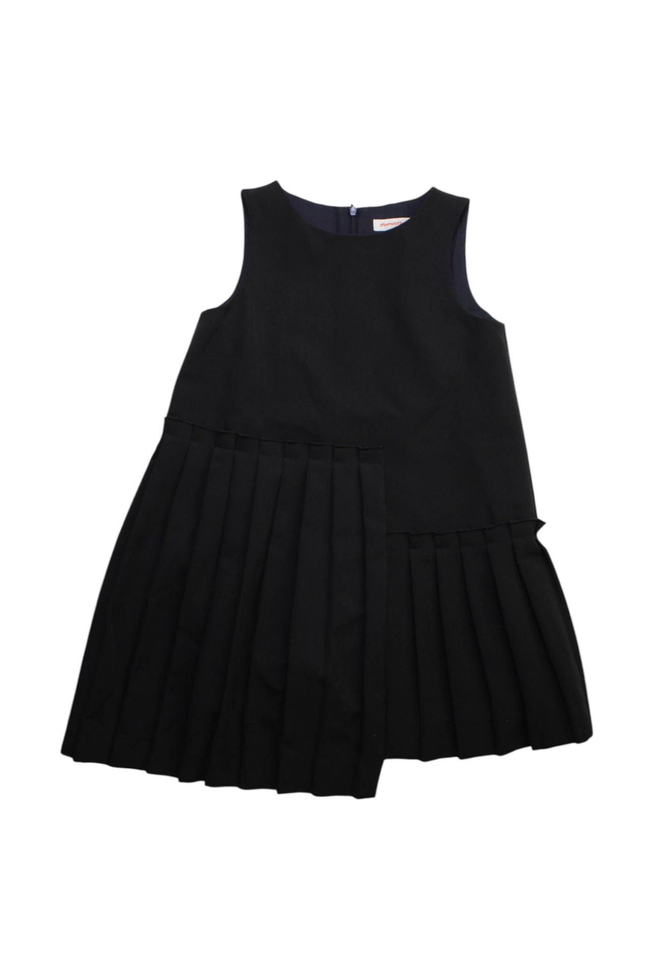 Momonittu Sleeveless Pleated Dress 8Y、mySite、g9winljtr