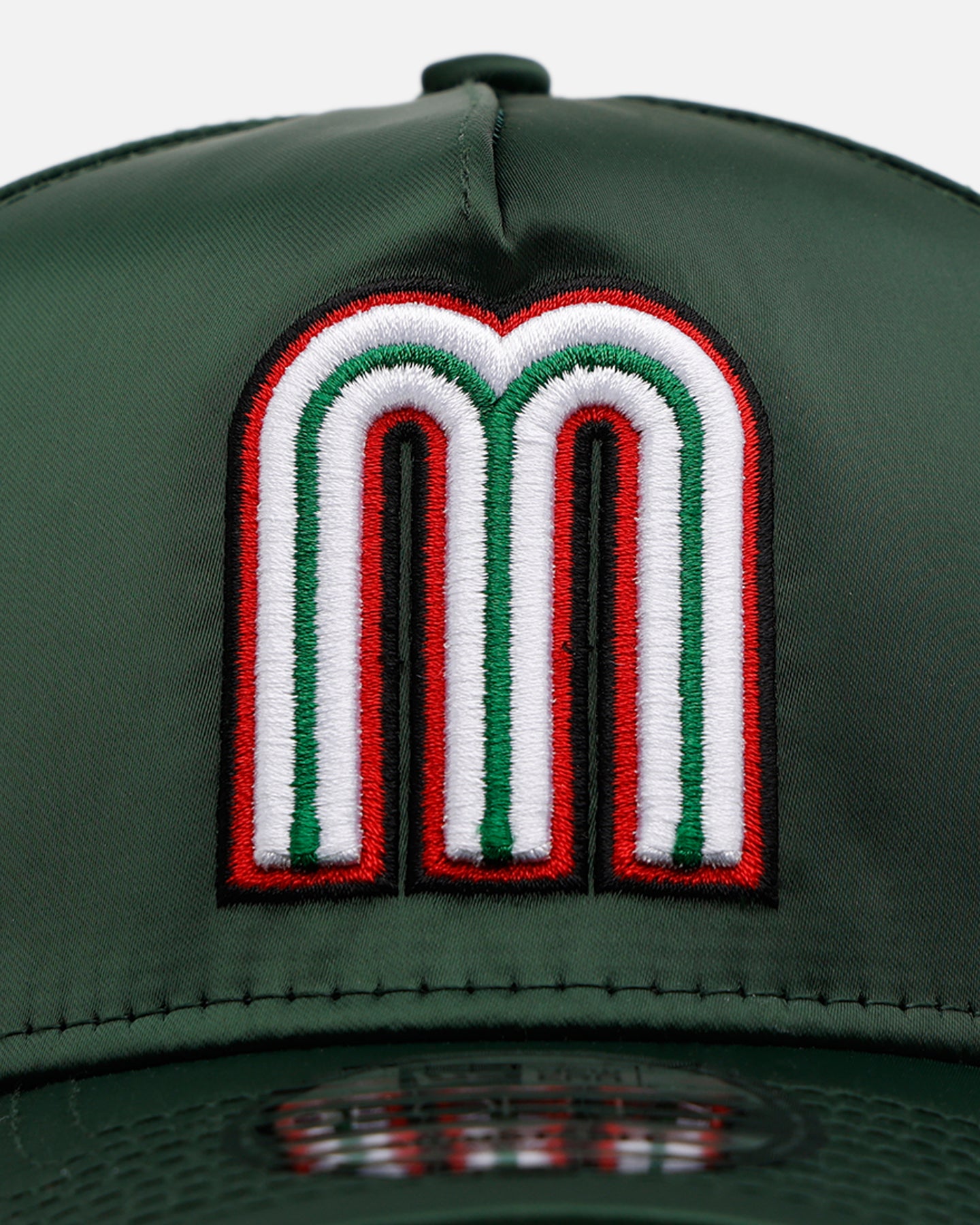 New Era Mexico National Baseball Team 'Team Color Satin' 9FORTY A-Frame Snapback Official Team Color、mySite、zt4zffjzw
