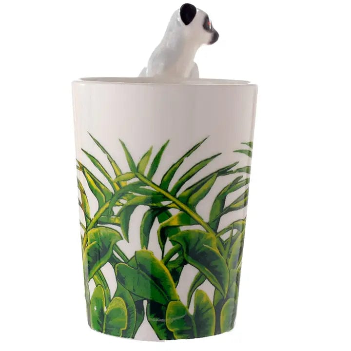 3D Ring Tailed Lemur Rainforest Mug、mySite、g9winljtr