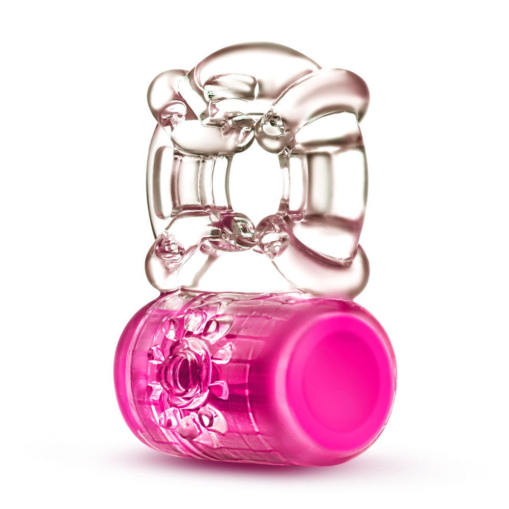 Play With Me By Blush® | Pleaser: Rechargeable Vibrating Penis Ring - Pink、mySite、bottomscart