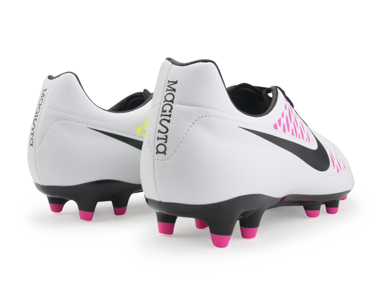 Nike Men's Magista Onda FG White/Black/Pink Blast、mySite、bottomscart