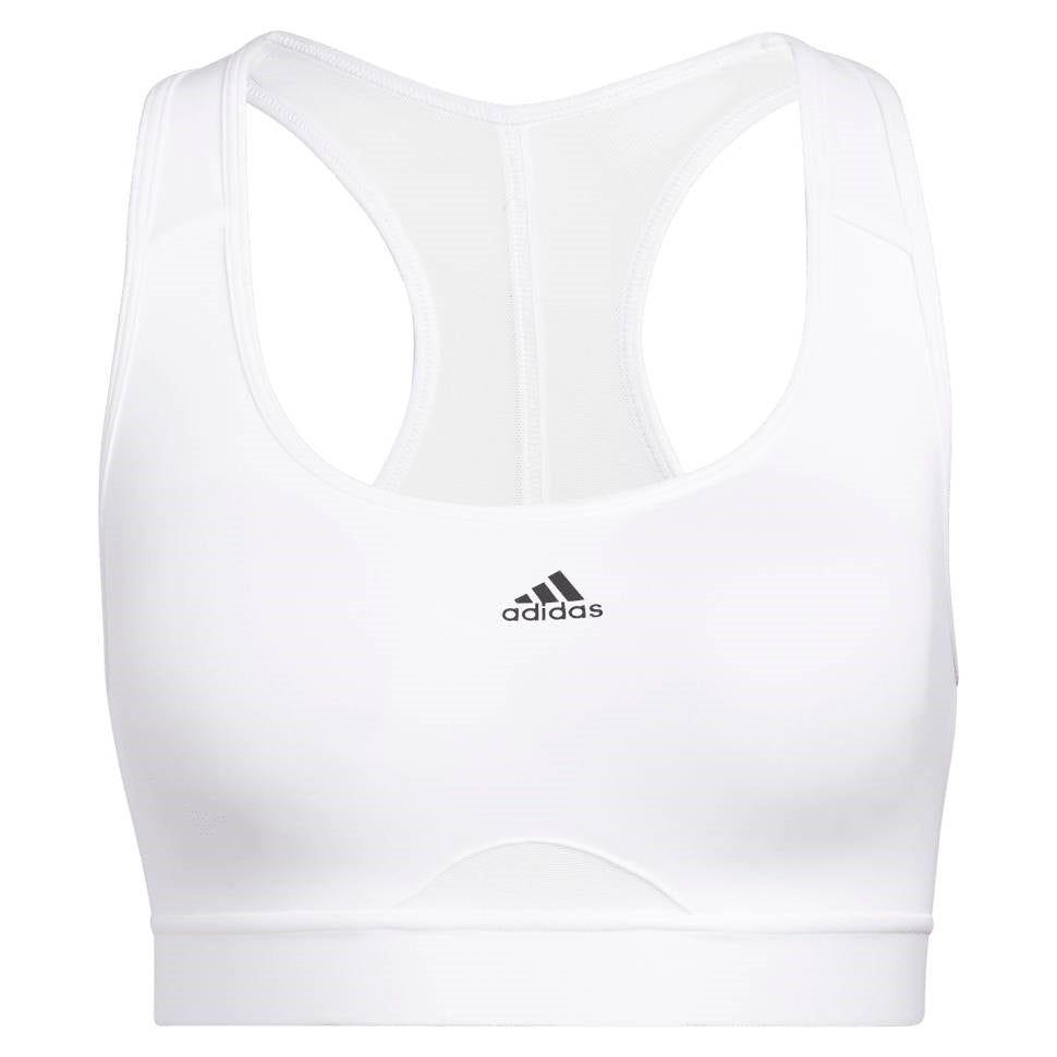 adidas Women's Powerreact Training Medium Support Bra (White)、mySite、neckold