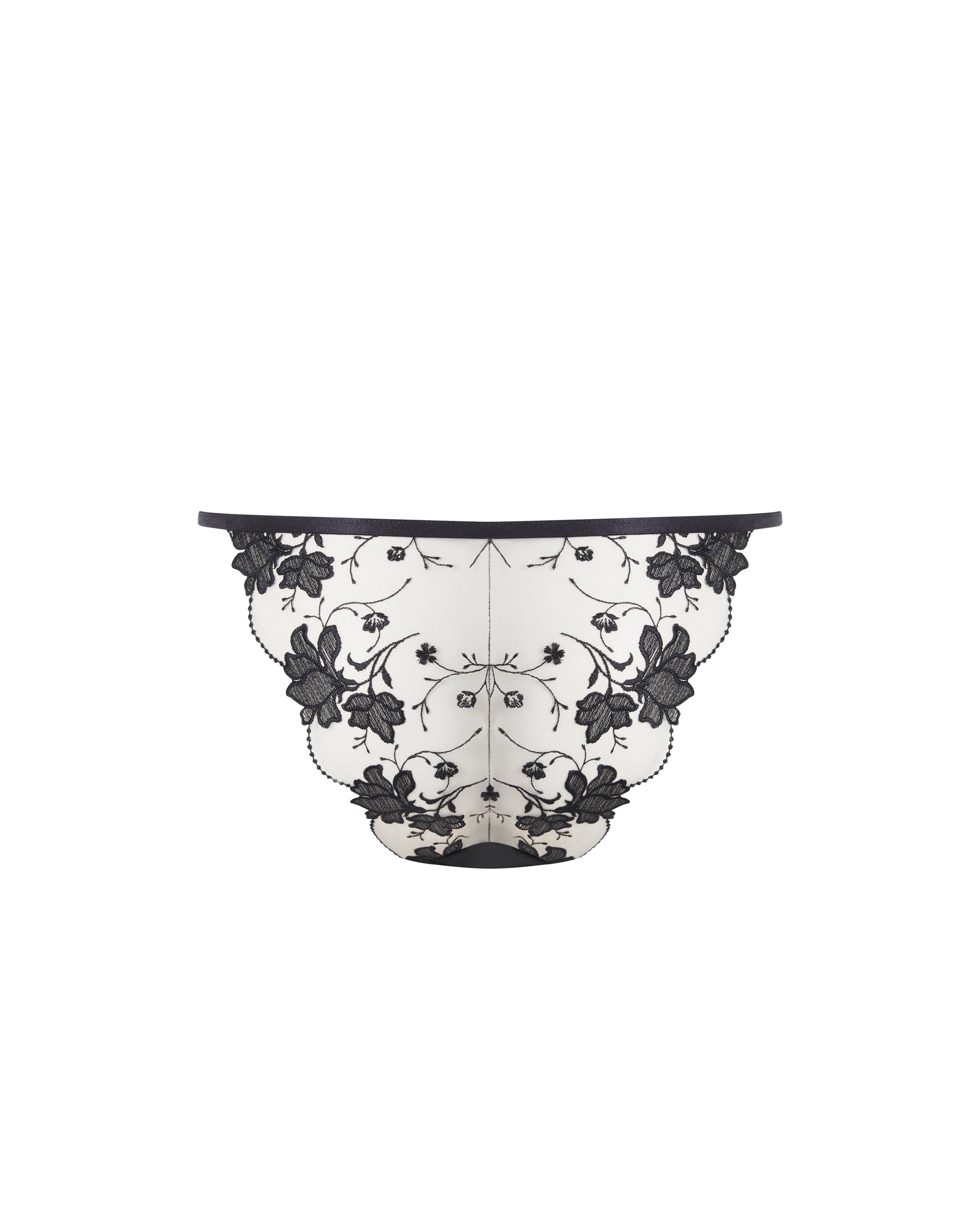 Yvette Brief Black/Sheer、mySite、bengalsvssteelers