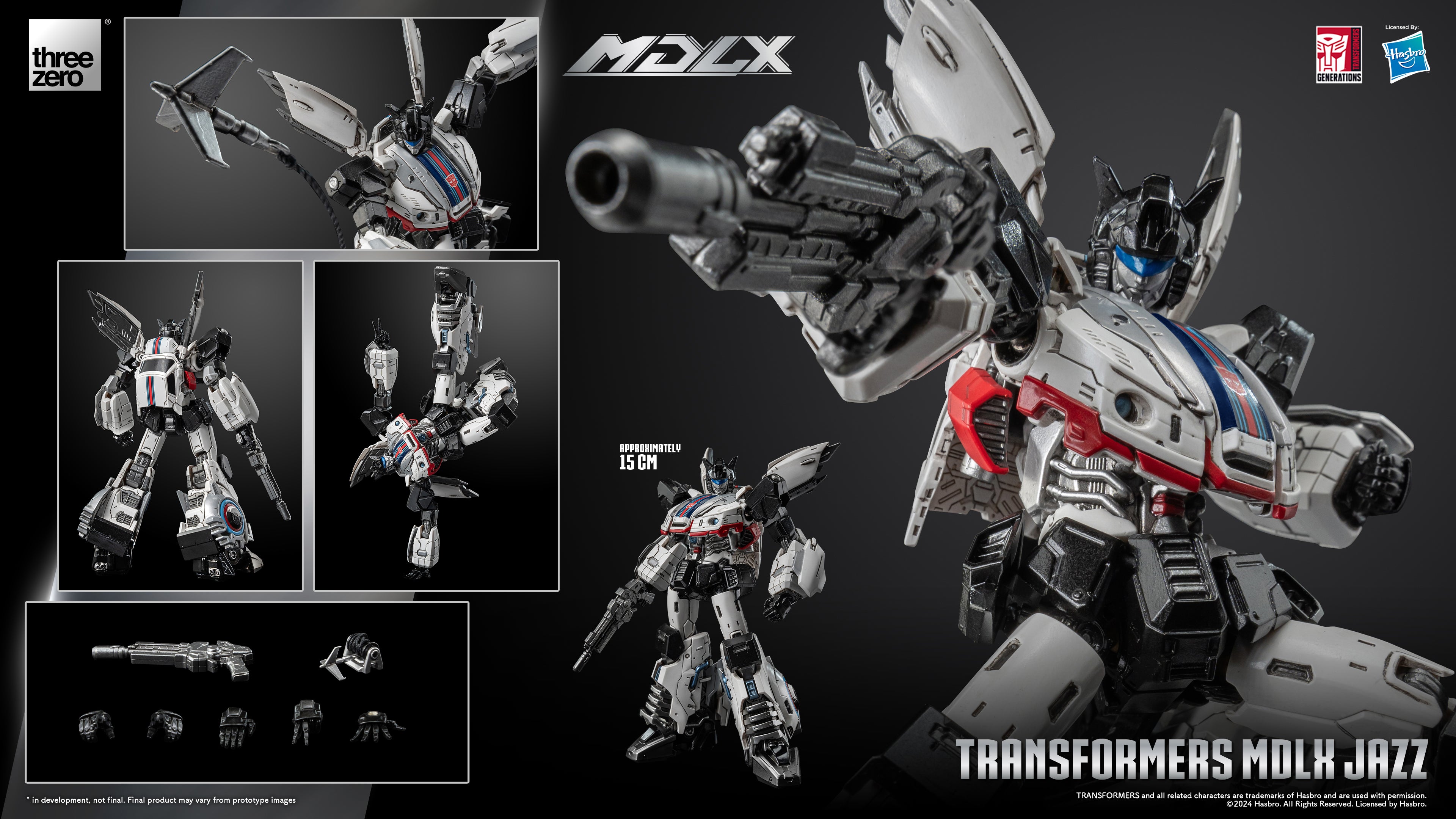 Threezero Transformers MDLX Jazz、mySite、hgirdovlk