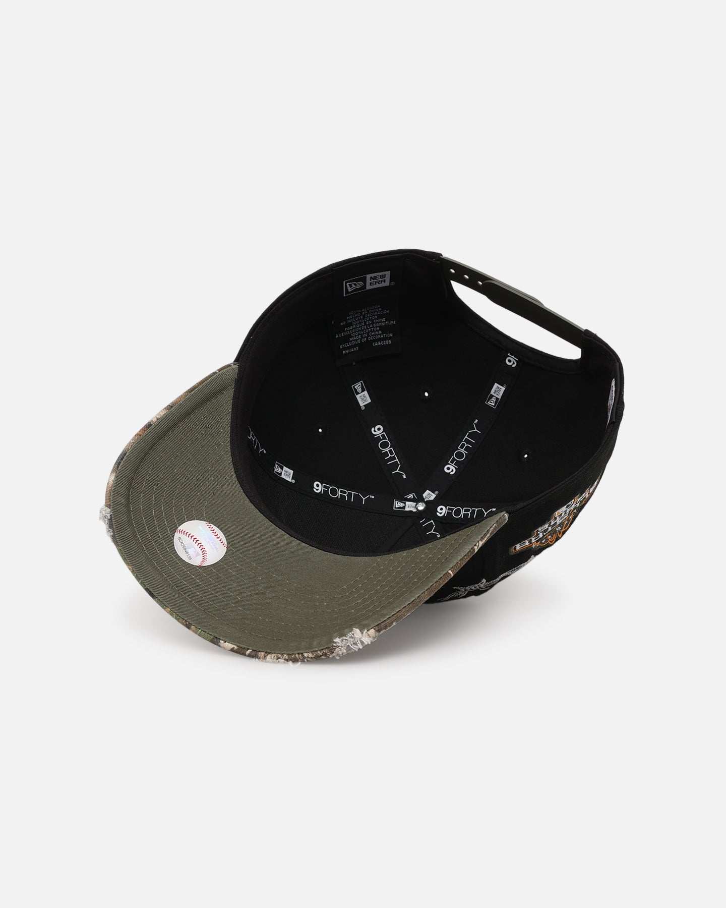 New Era Chicago White Sox 'Realtree Grit 2.0' 9FORTY A-Frame Snapback Black/Green/Orange、mySite、zt4zffjzw