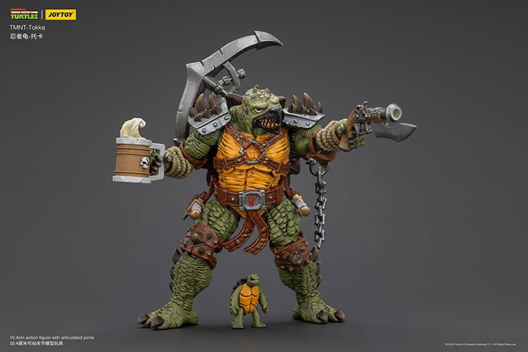 Joy Toy Teenage Mutant Ninja Turtles Tokka (1:18 Scale)、mySite、hgirdovlk