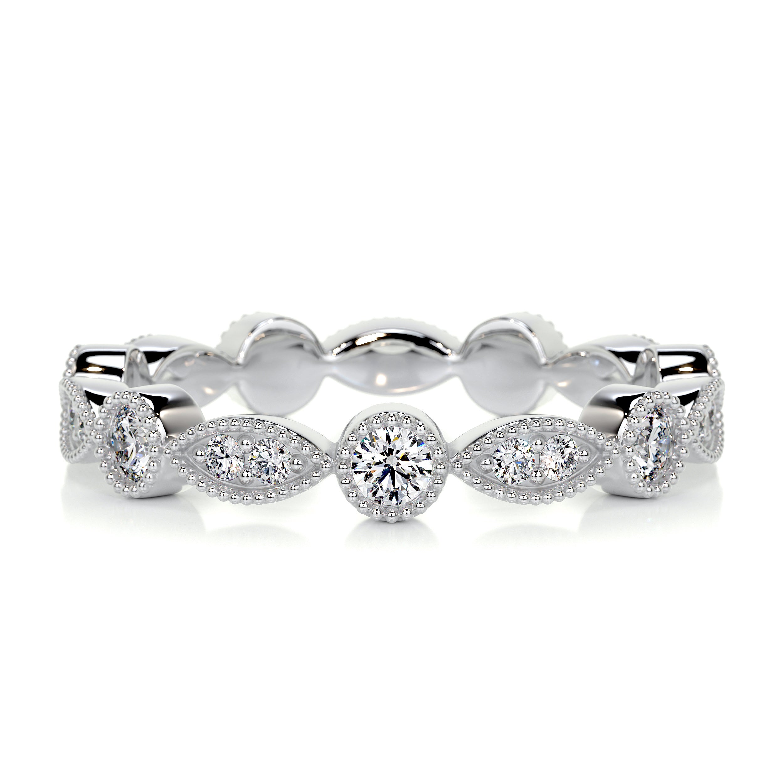 Amelia Eternity Wedding Ring (0.5 Carat) -Platinum、mySite、hinf8tx79