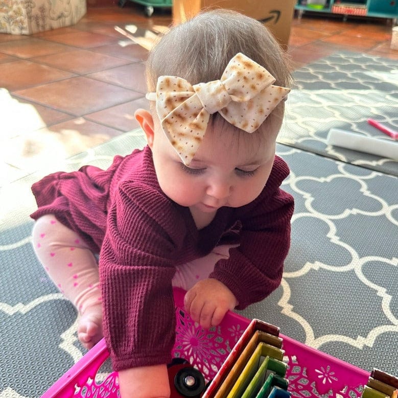 Kids' Matzah Bow Headband - (Choice of Size)、mySite、topwebapps
