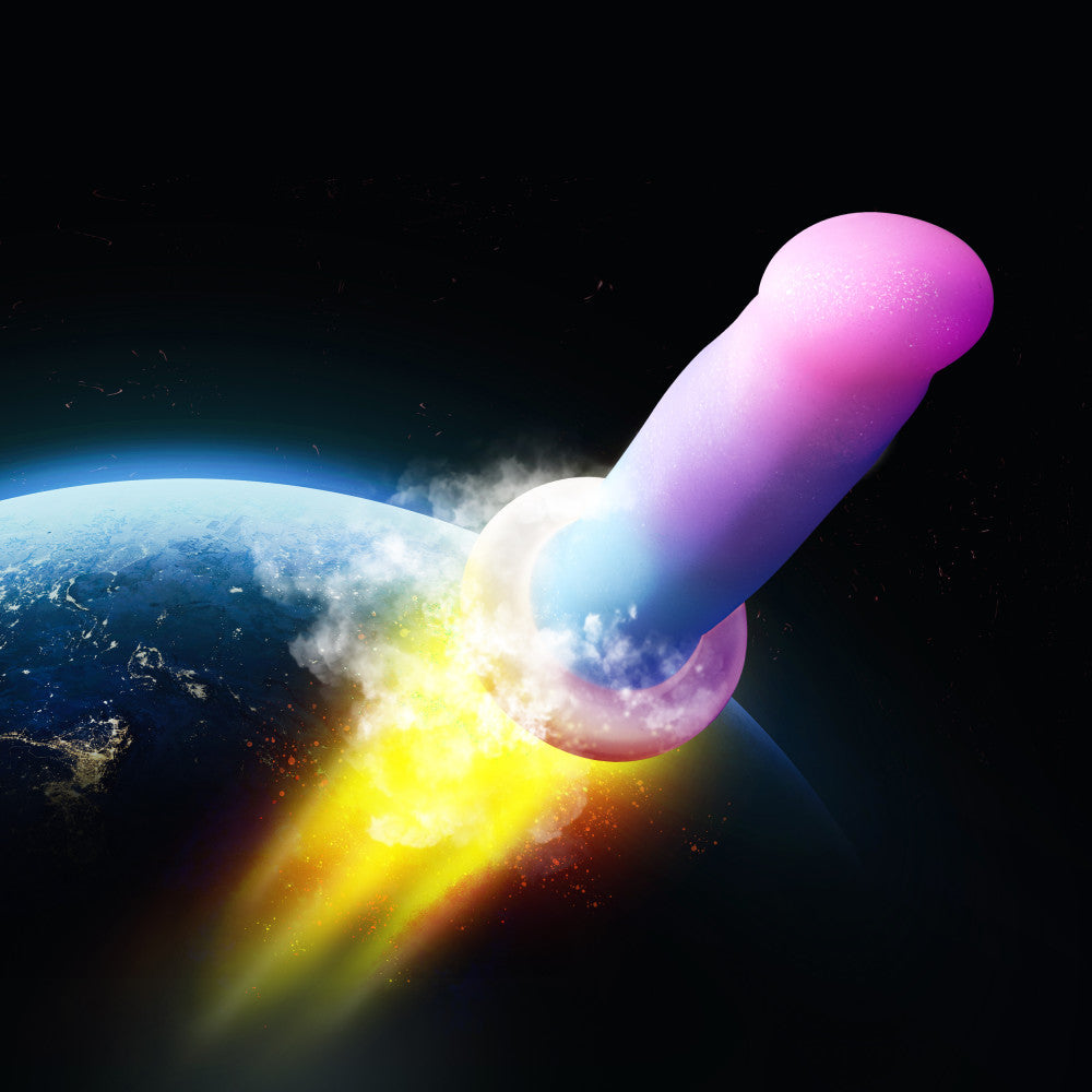 Avant By Blush® | Lucky D17: Artisan 8 Inch Dildo with Suction Cup Base - Elegantly Made with Smooth Ultrasilk® Purio™ Silicone、mySite、bottomscart