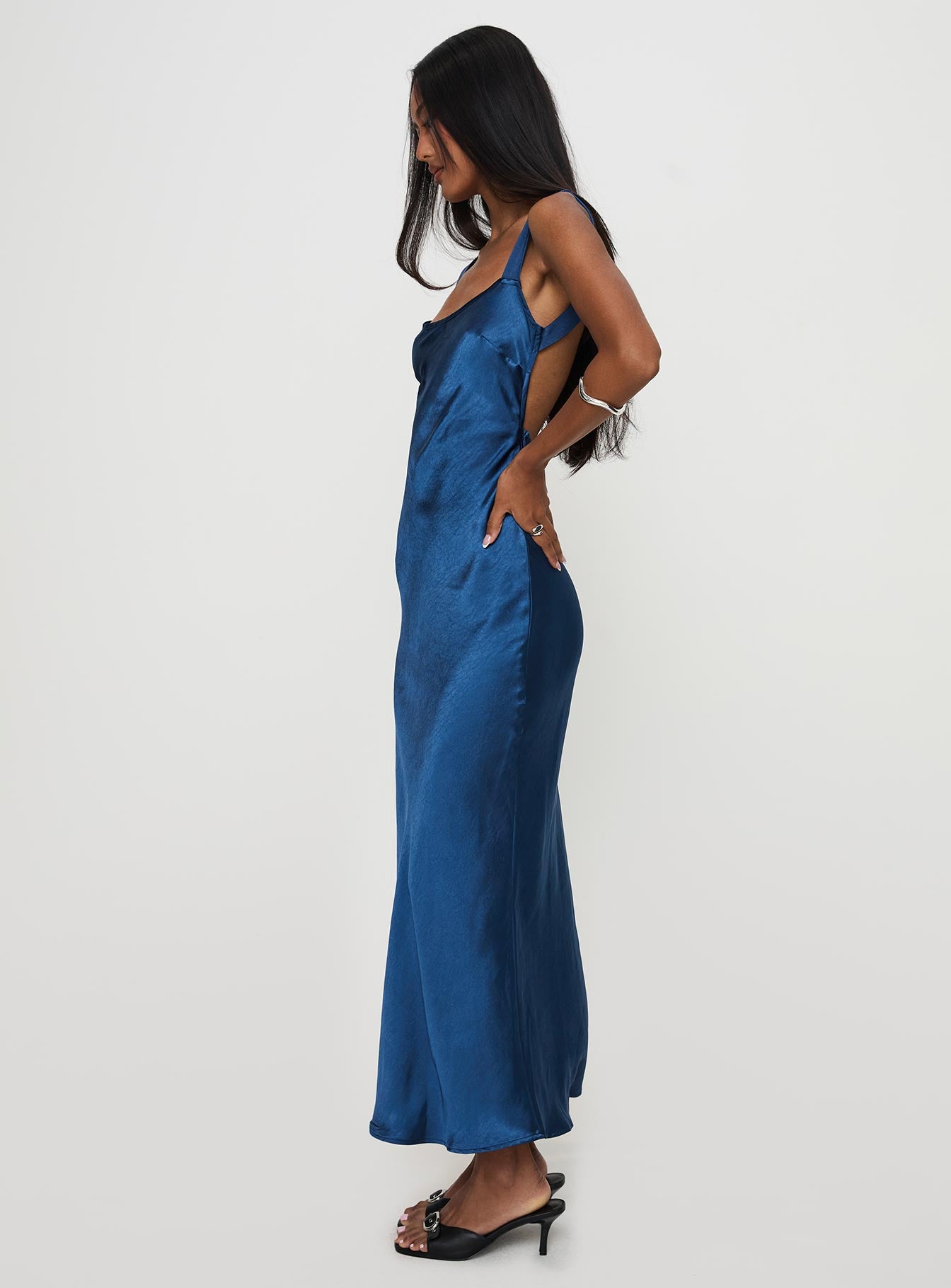 Emiliana Maxi Dress Blue、mySite、solidvoid