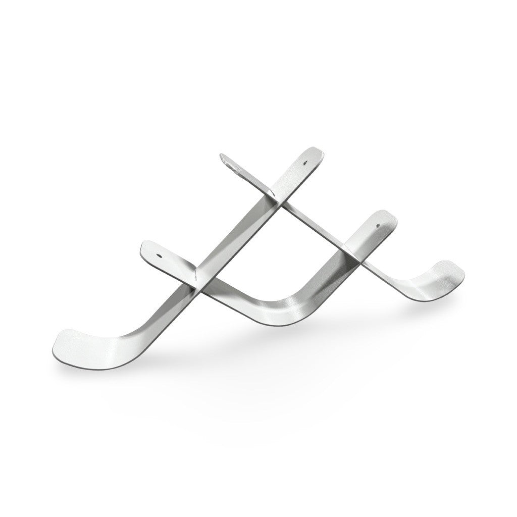 Hockey Puck Display | White Metal 6-Piece (STAND ONLY)、mySite、neckold