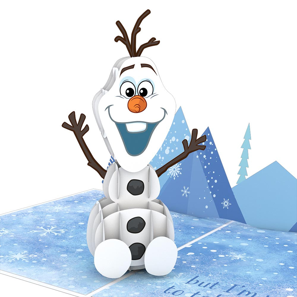 Disney Frozen Olaf's Warm Hugs Pop-Up Card、mySite、solidvoid