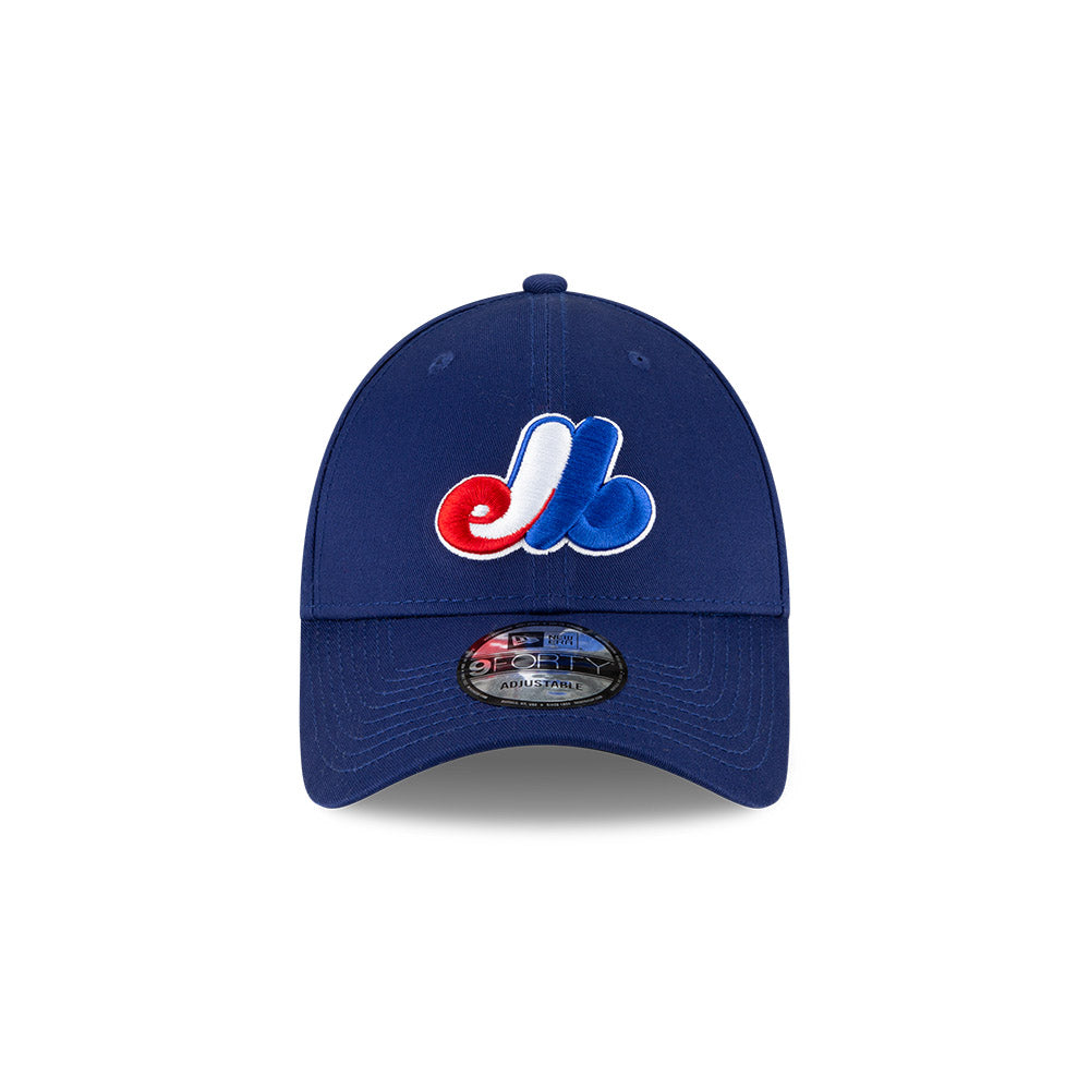 Montreal Expos New Era Interstellar 9FOFTY The League Dark Royal Adjustable Hat、mySite、vikingsvslions