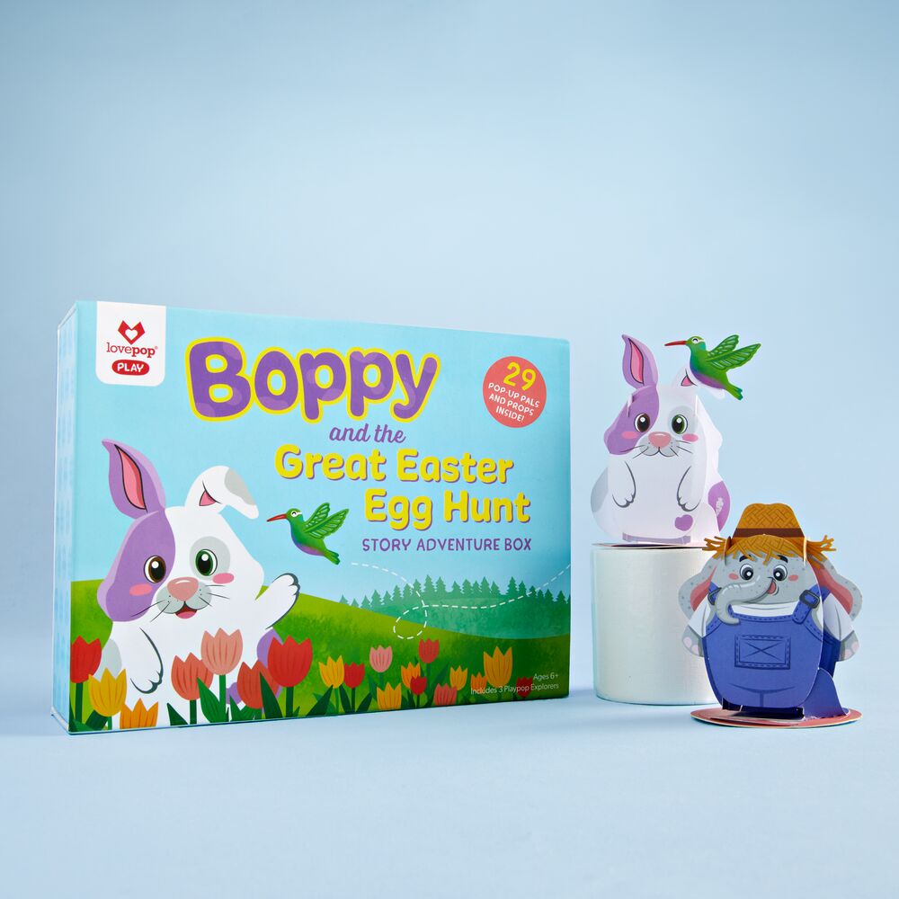 Boppy and the Great Easter Egg Hunt Story Adventure Box、mySite、solidvoid