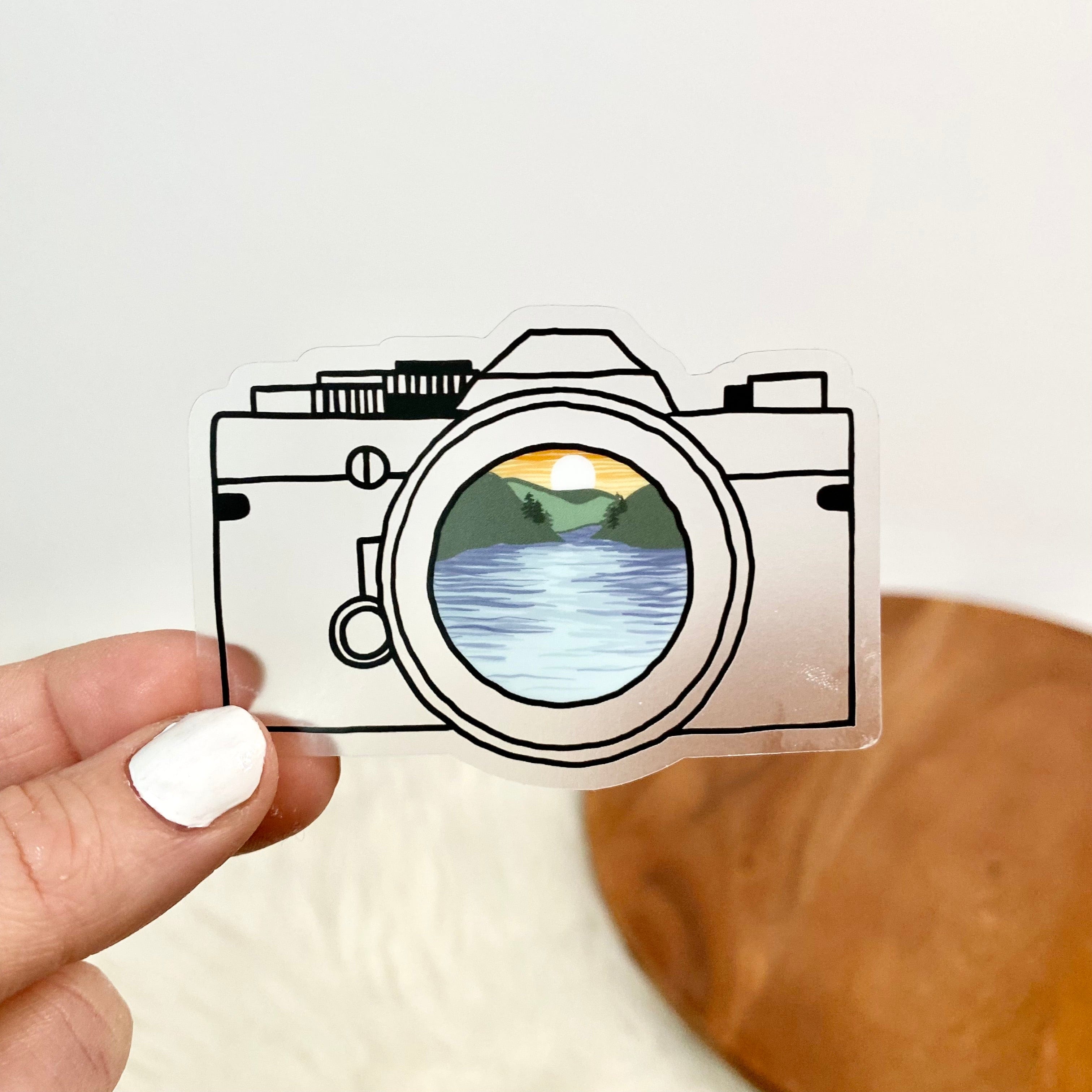  Camera Nature Clear Sticker、mySite、ghnorth