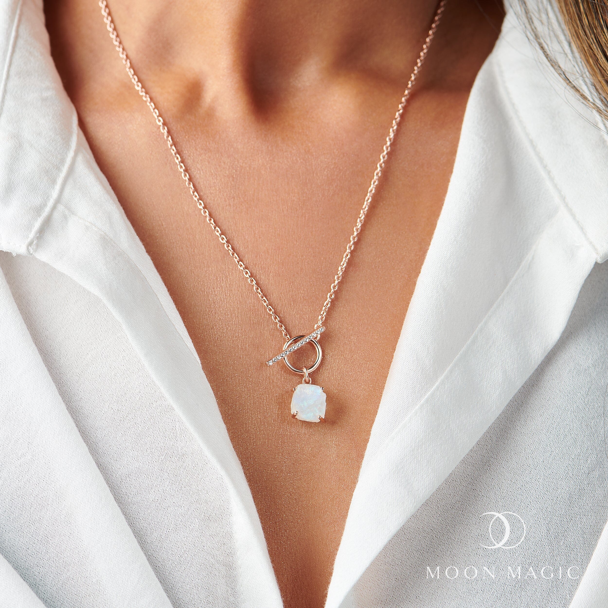 Raw Crystal Necklace - T-Lock、mySite、hinf8tx79