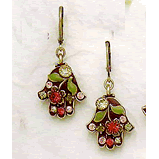 Michal Golan Warm Hamsa Earrings、mySite、topwebapps
