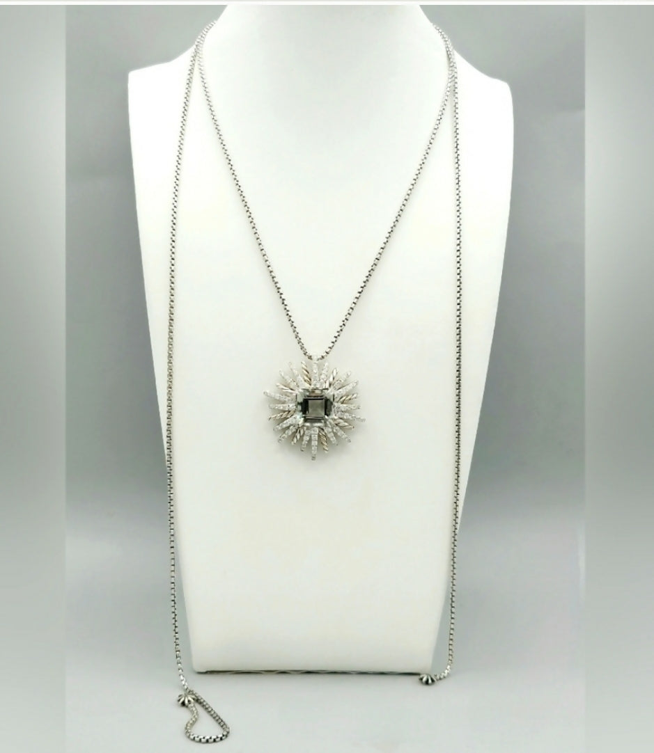 David Yurman Starburst Pendant 鈥?30mm Prasiolite & Diamonds、mySite、hinf8tx79