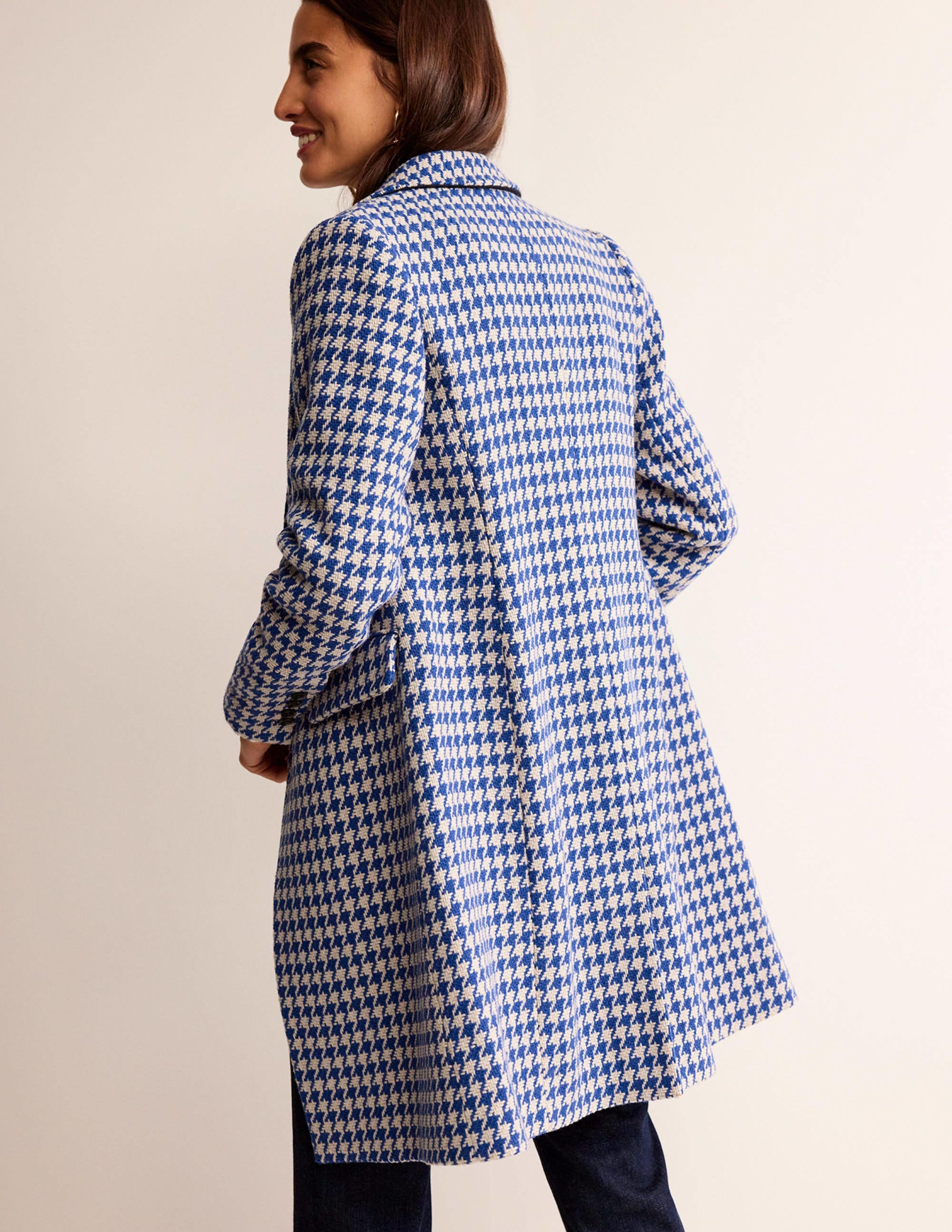  Canterbury Interest Coat-Blue and Ivory Dogstooth、mySite、ashleygrahame